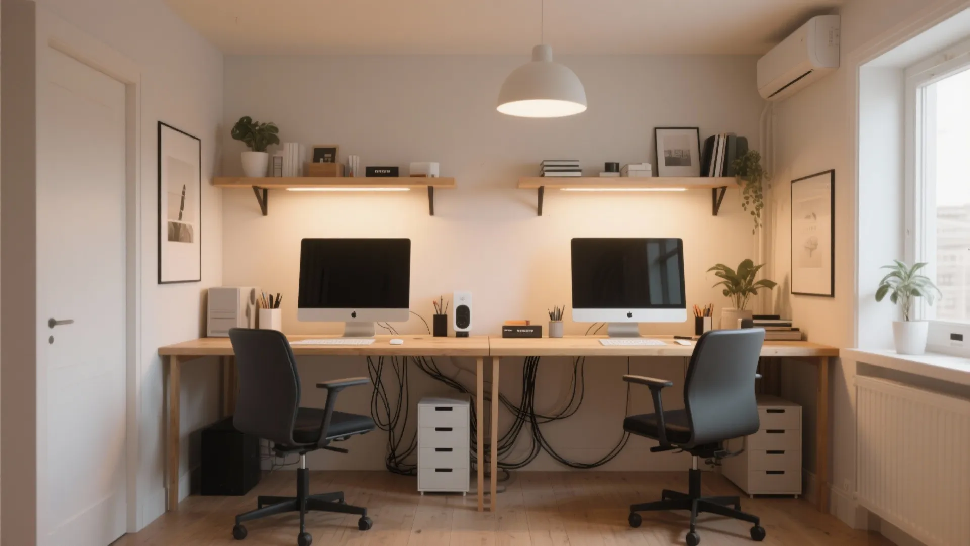 1. Back-to-Back Desks