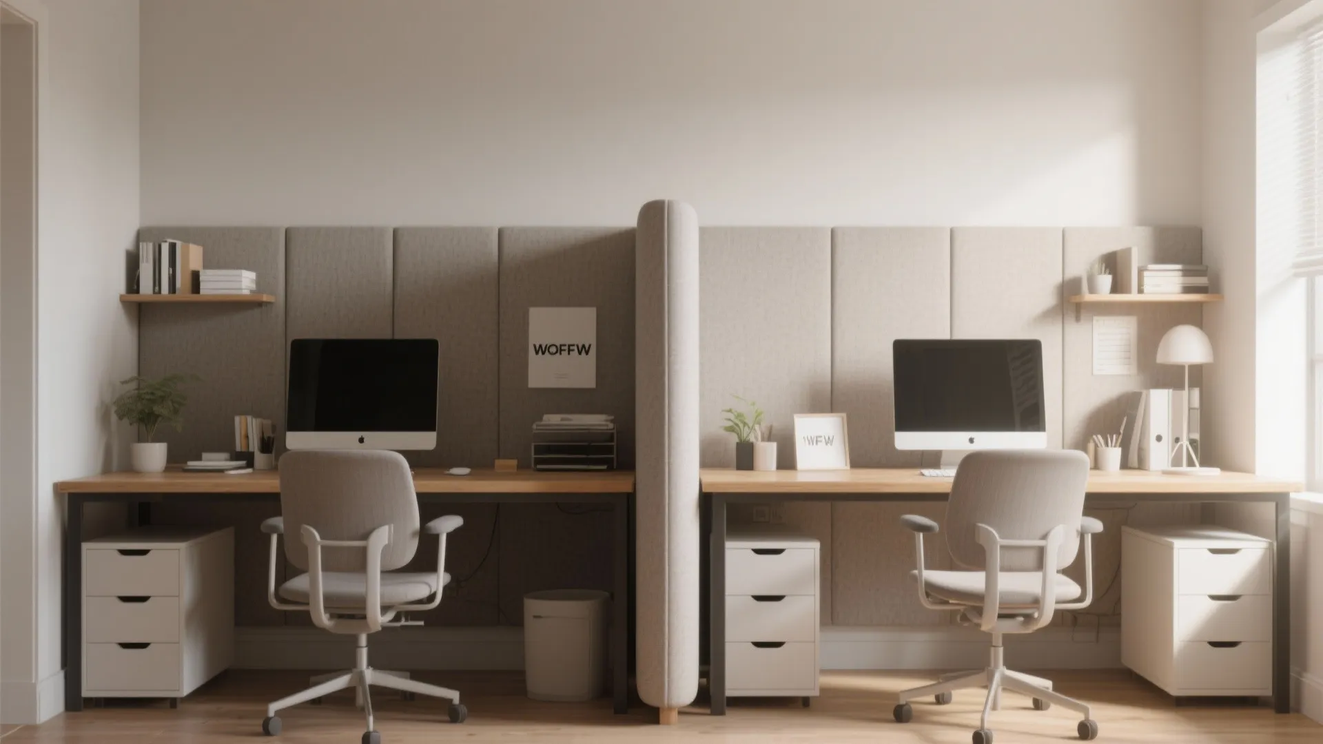 1. Back-to-Back Desks