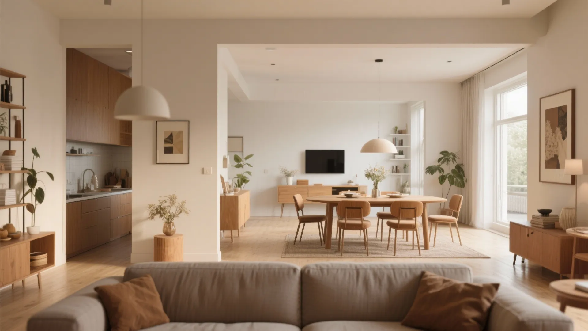 10. Back-to-Back Furniture Placement