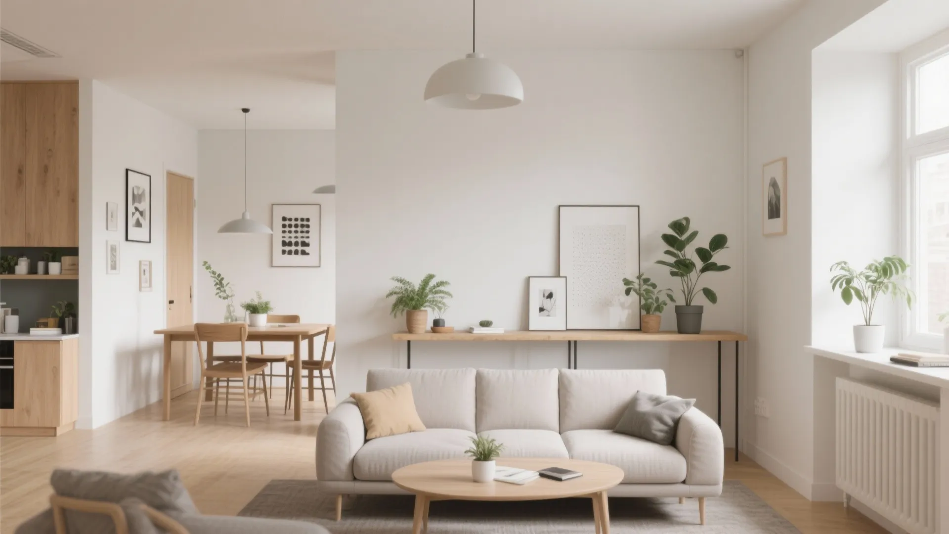 6. Back-to-back furniture layout