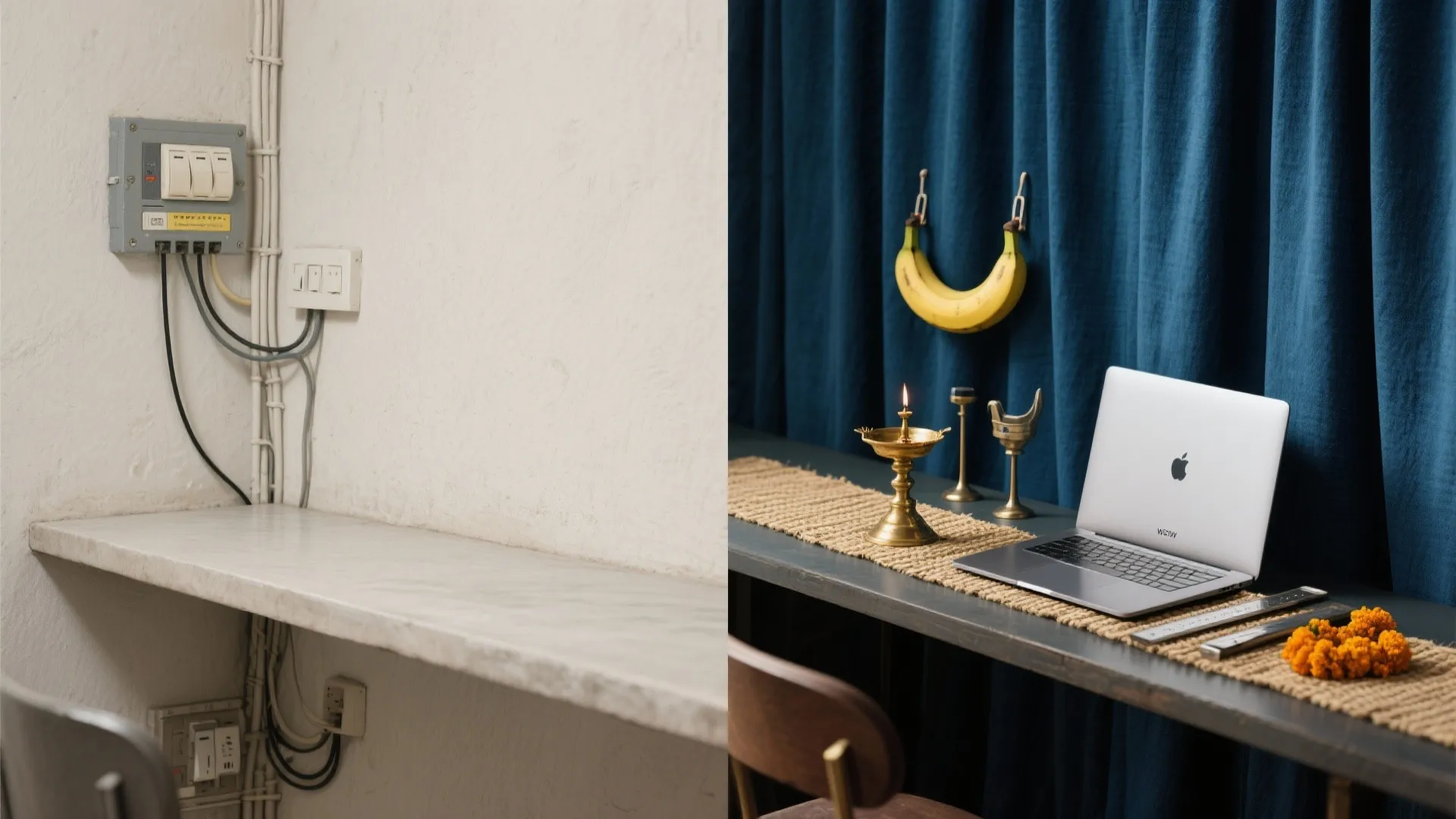 Textured Backdrops and Sacred Tool Styling