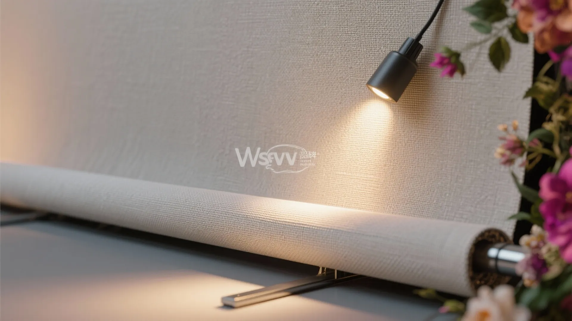 Neutral palettes with one bold focal