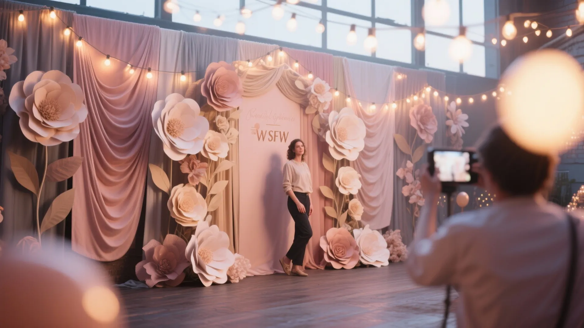 Themed Backdrop Wall