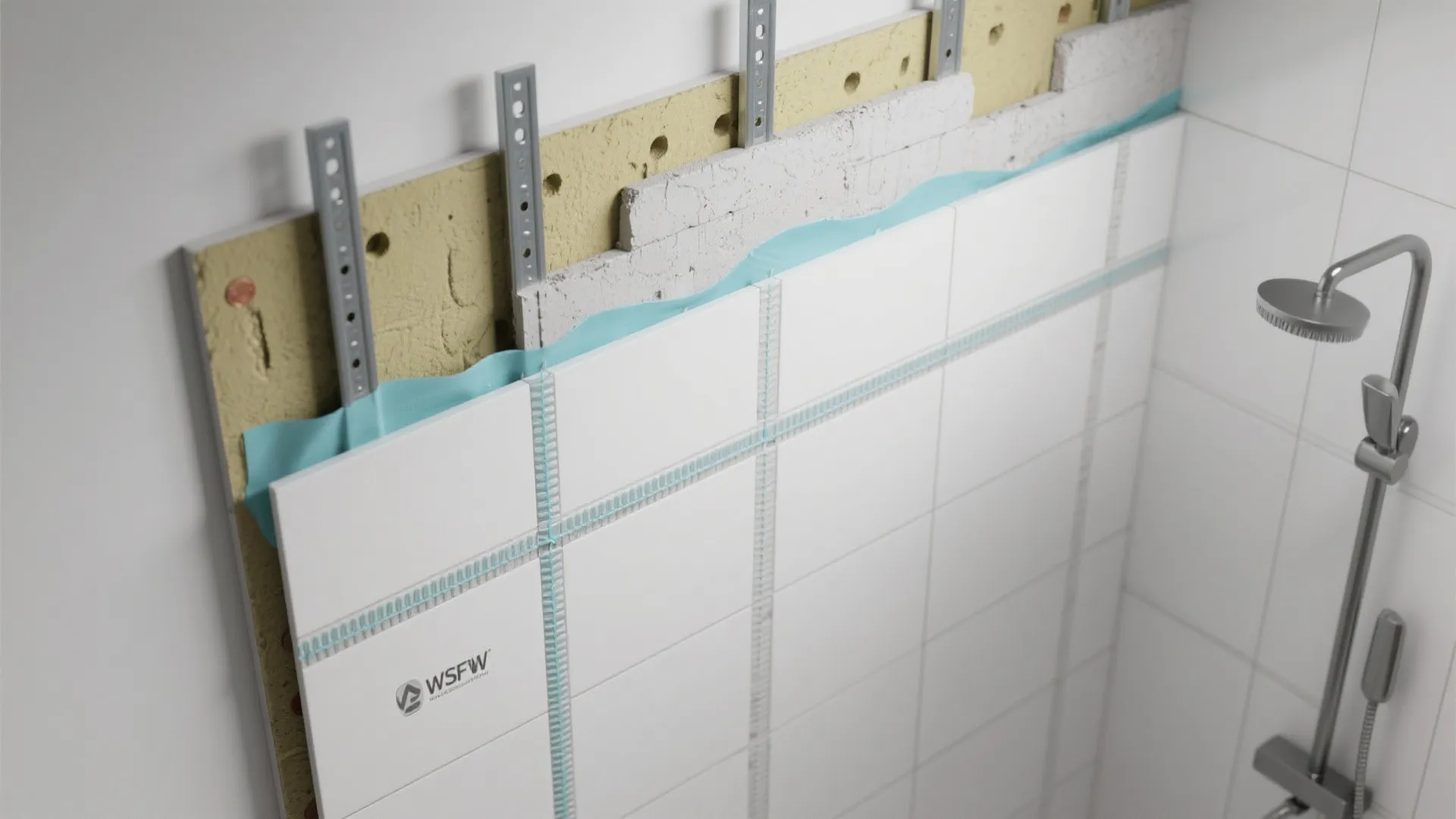 2) Cement Backer Board + Waterproofing: The Right Foundation