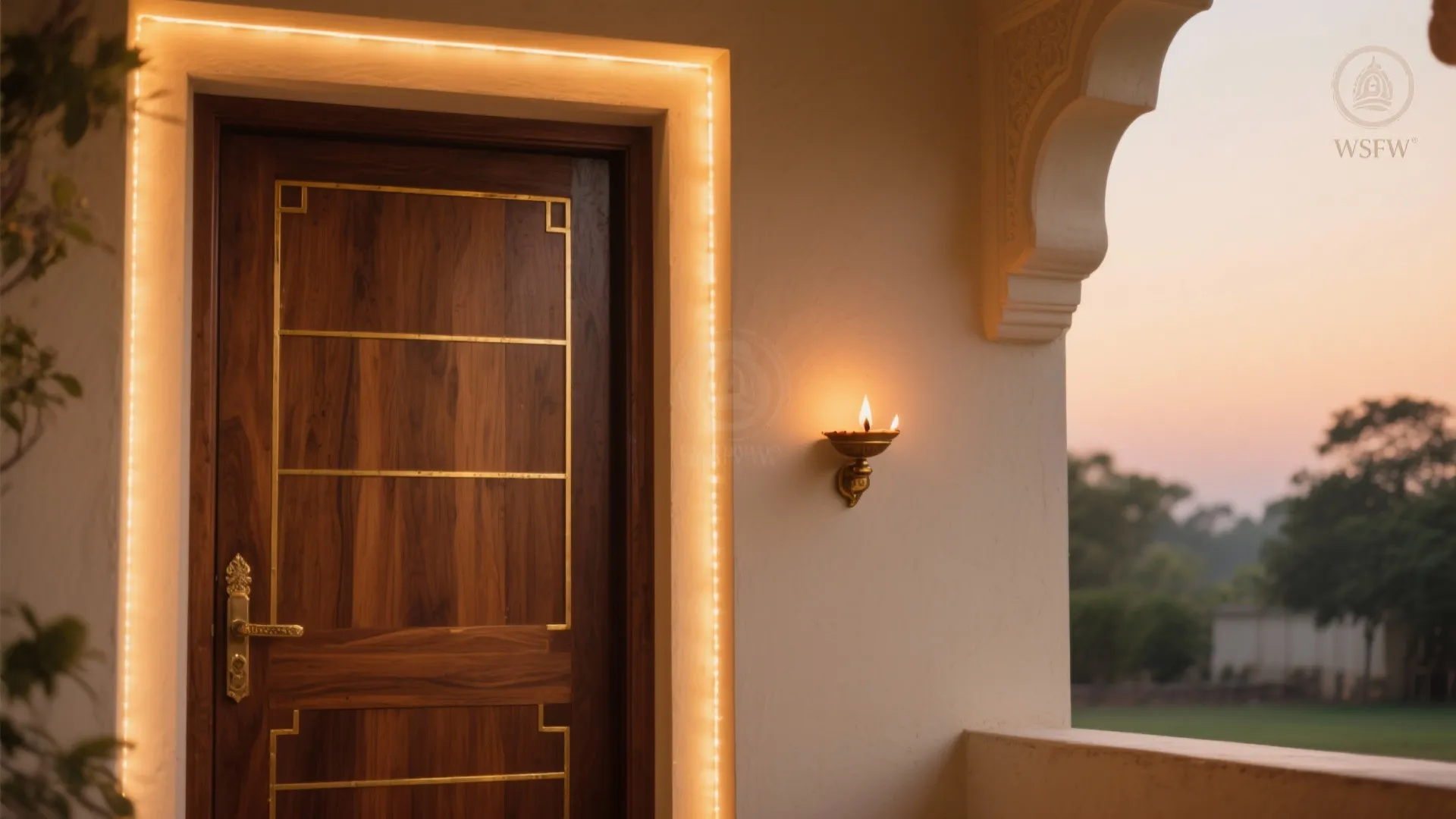 Soft backlighting and metal inlays