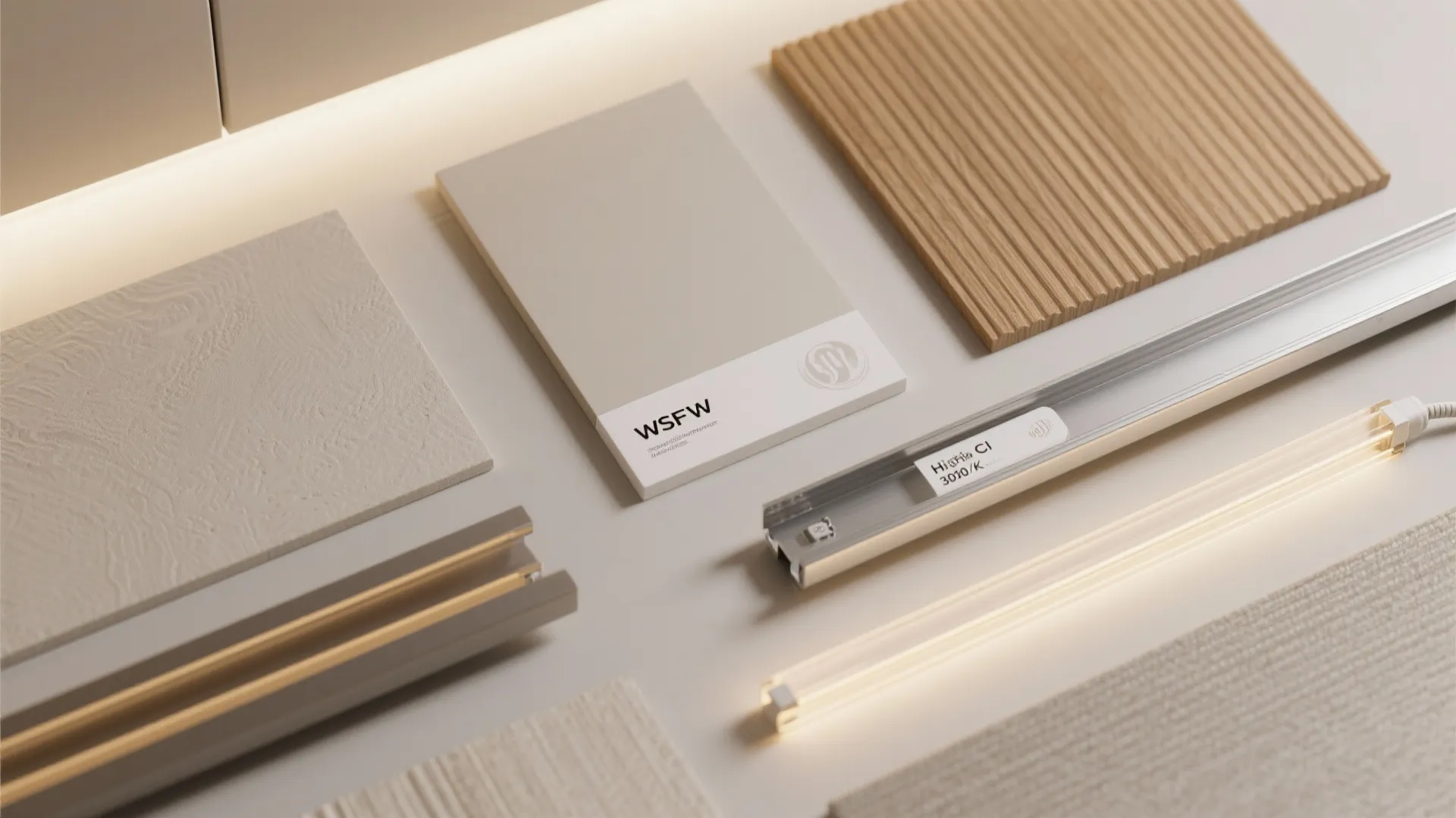 Backlit wall panels for a luxe, shadow-free glow