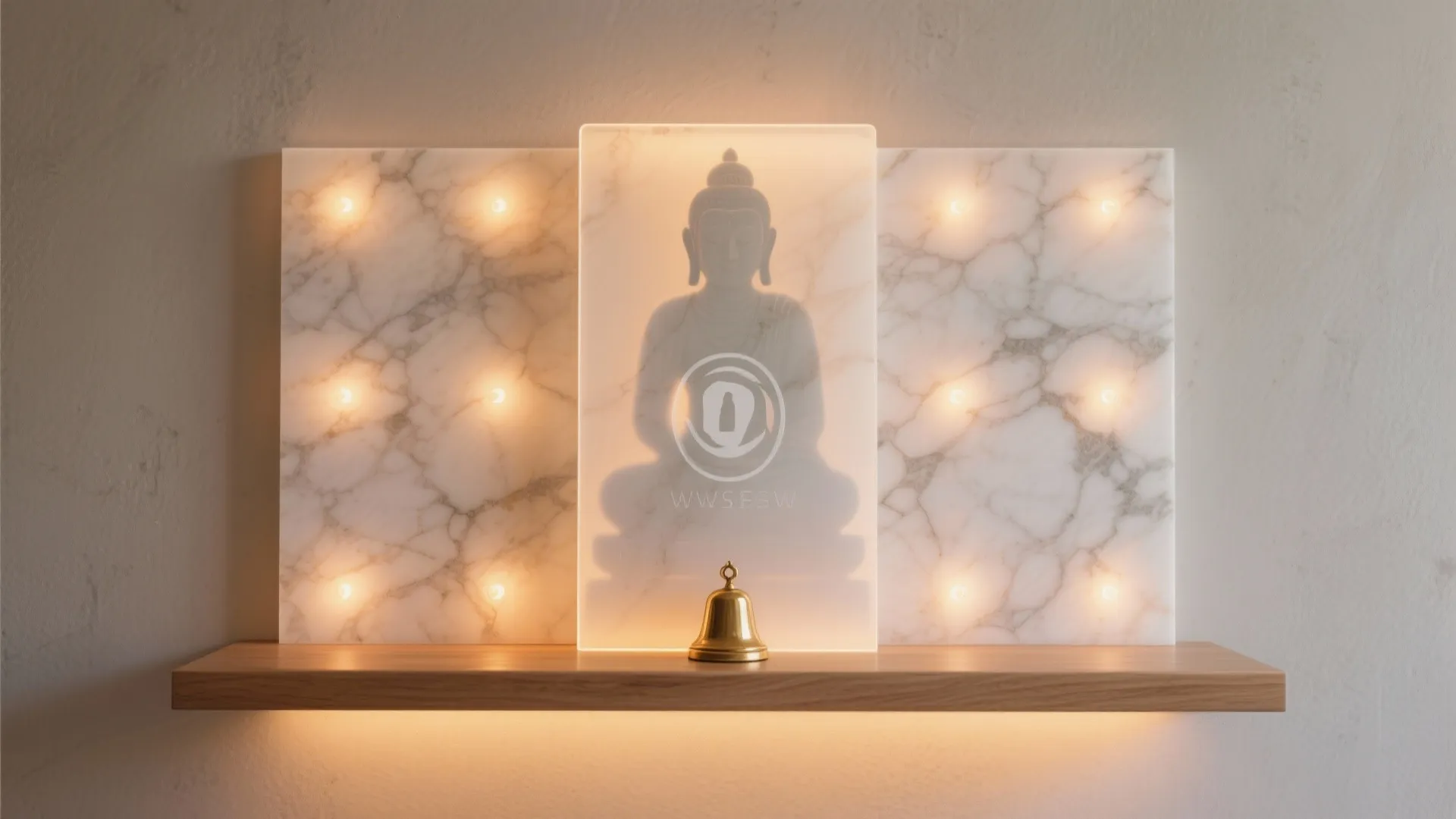 Backlit Panel Glow (Onyx, Acrylic, or Jaali)