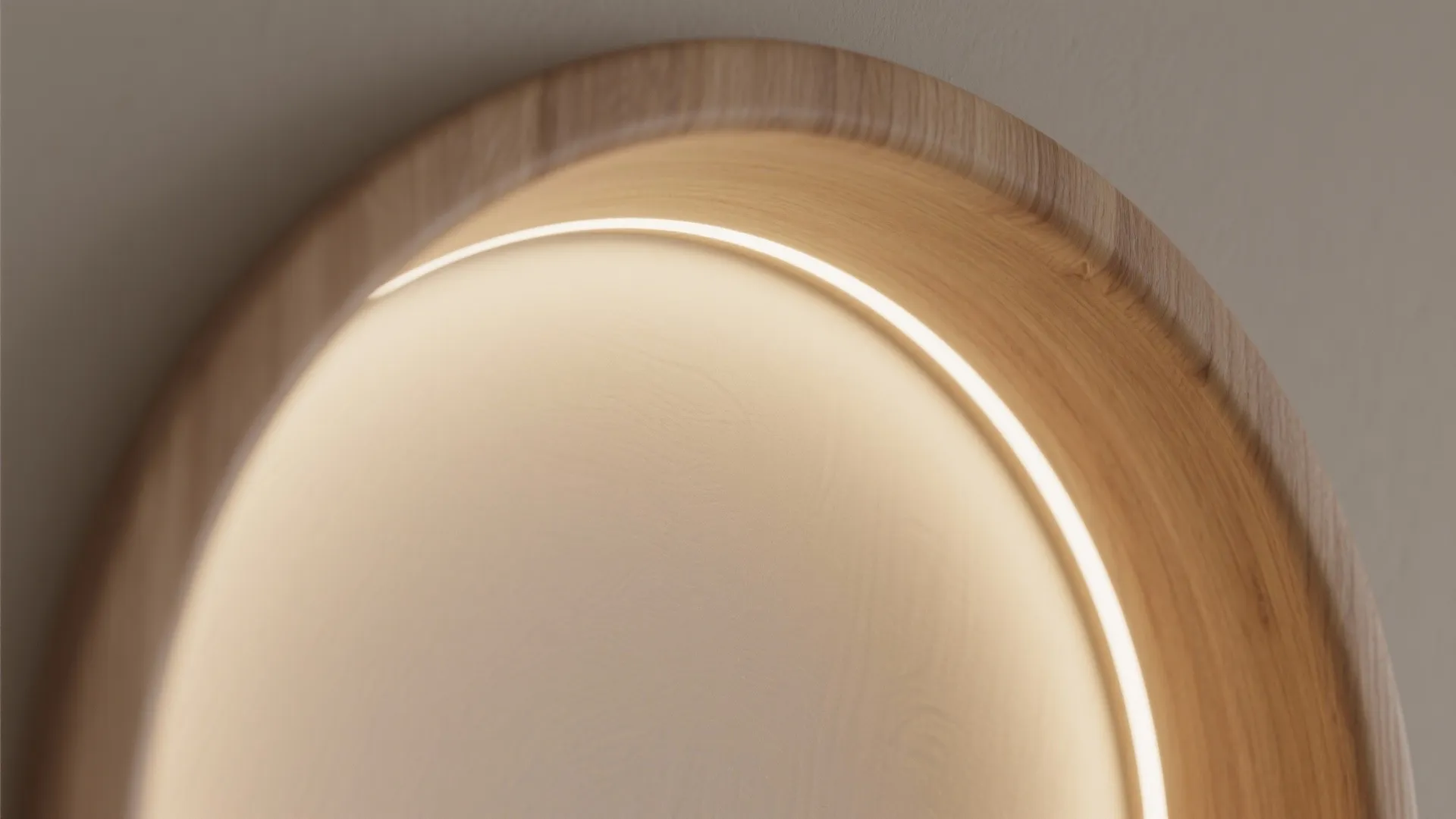Light-Boosting Wood Details: Pale Tones, Glass, and Backlit Arches
