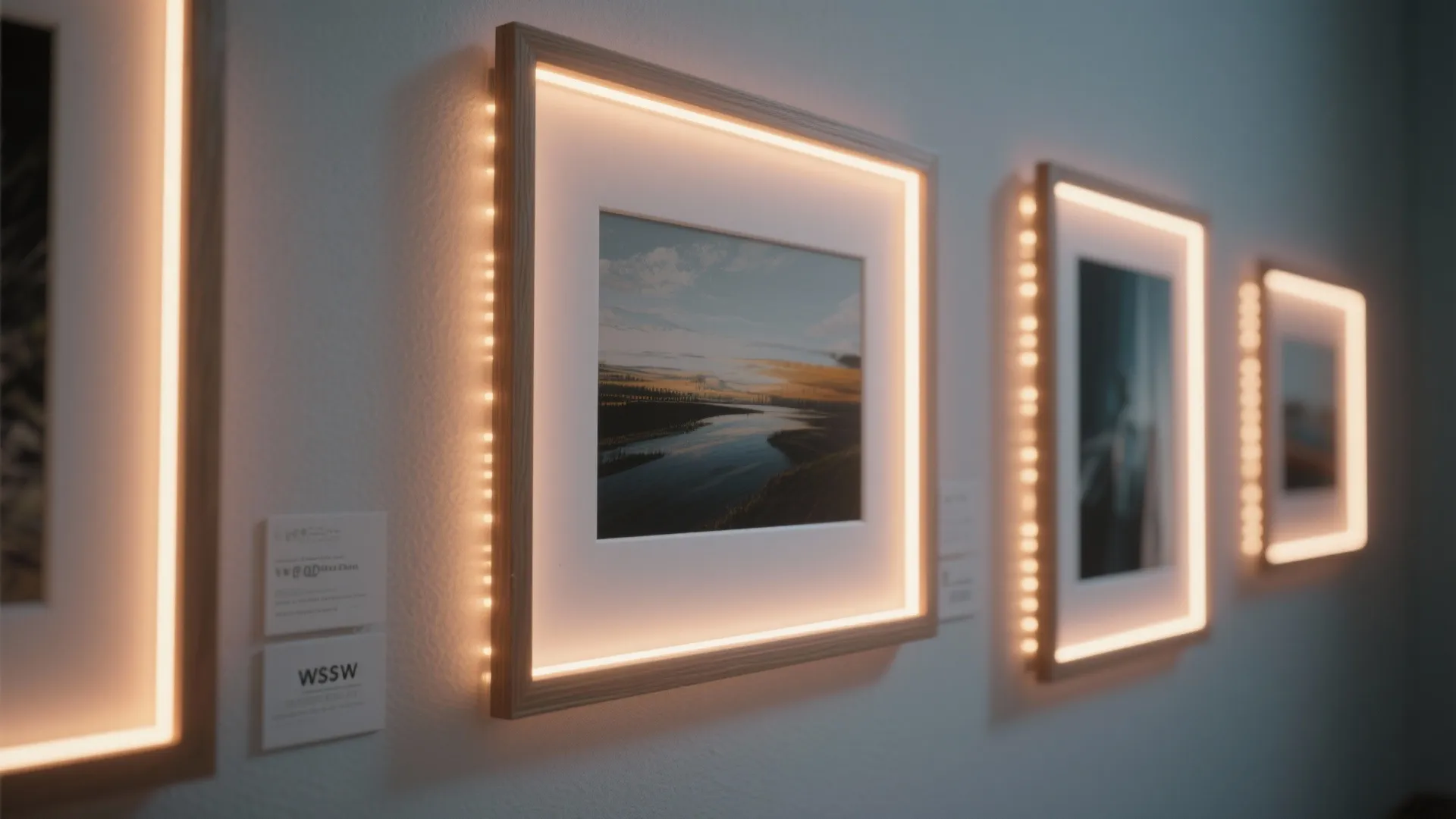 3: Picture-Backlighting to Highlight Art