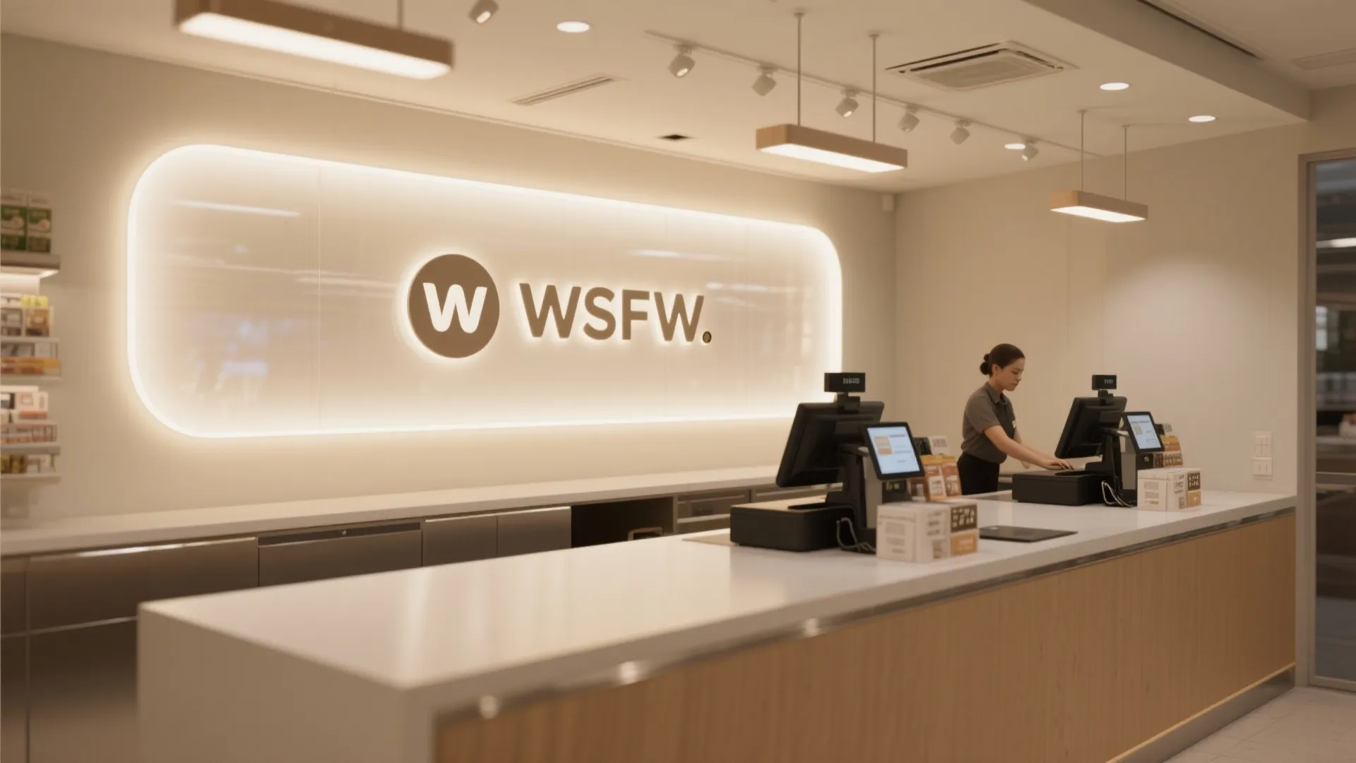 Backlit Branding Panel with Smart Lighting