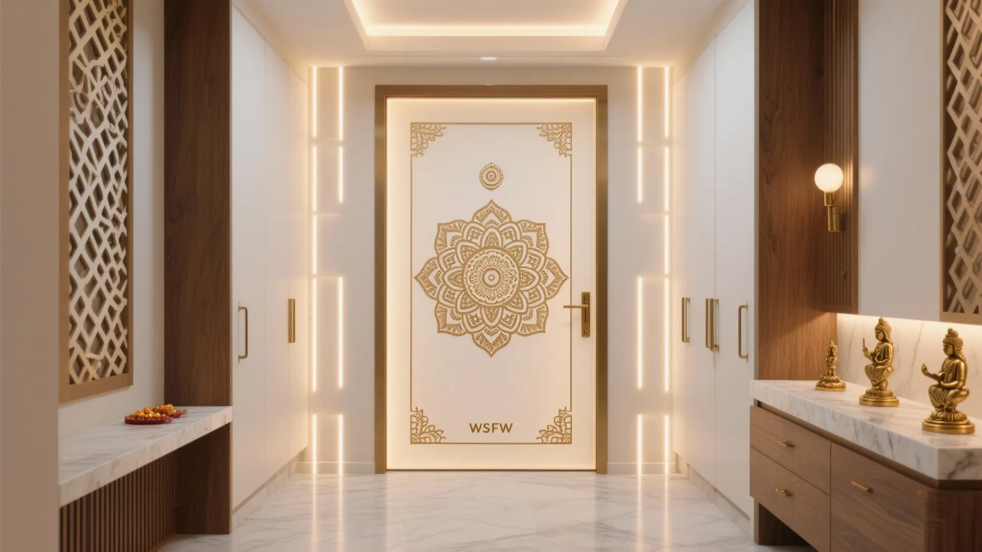 Backlit CNC-Cut Panels With Acrylic Insets