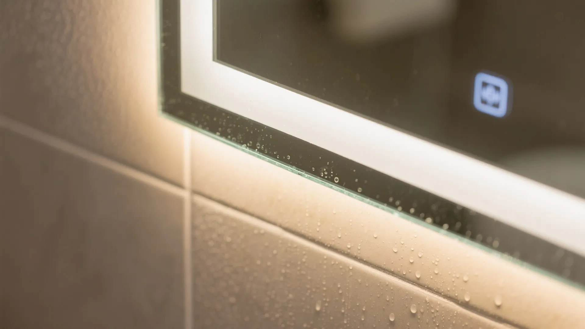 Frameless Backlit Mirrors for Clean Lines