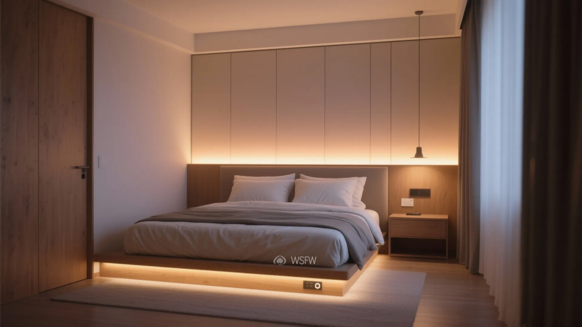 Backlit Panels and Headboard Glows for Restful Bedrooms
