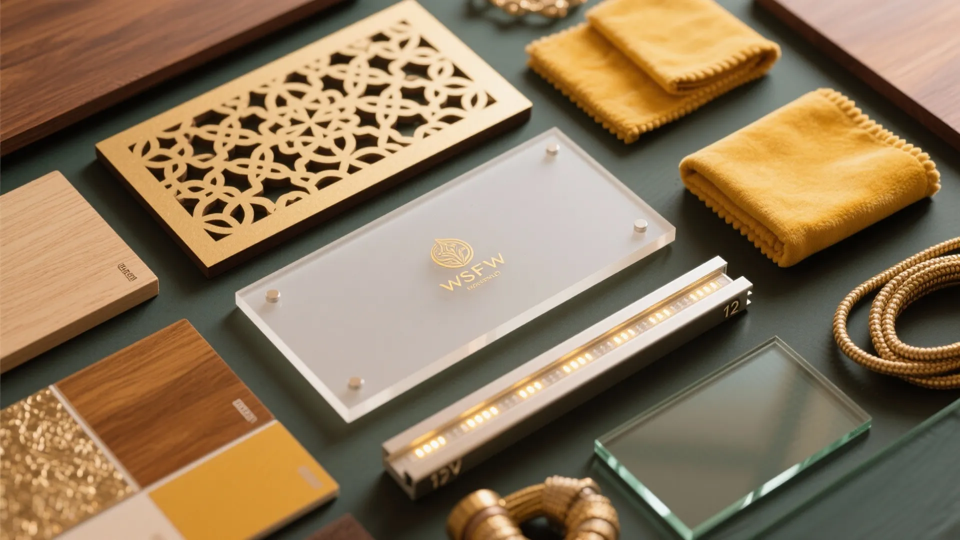 Backlit Panels and Glass Accents