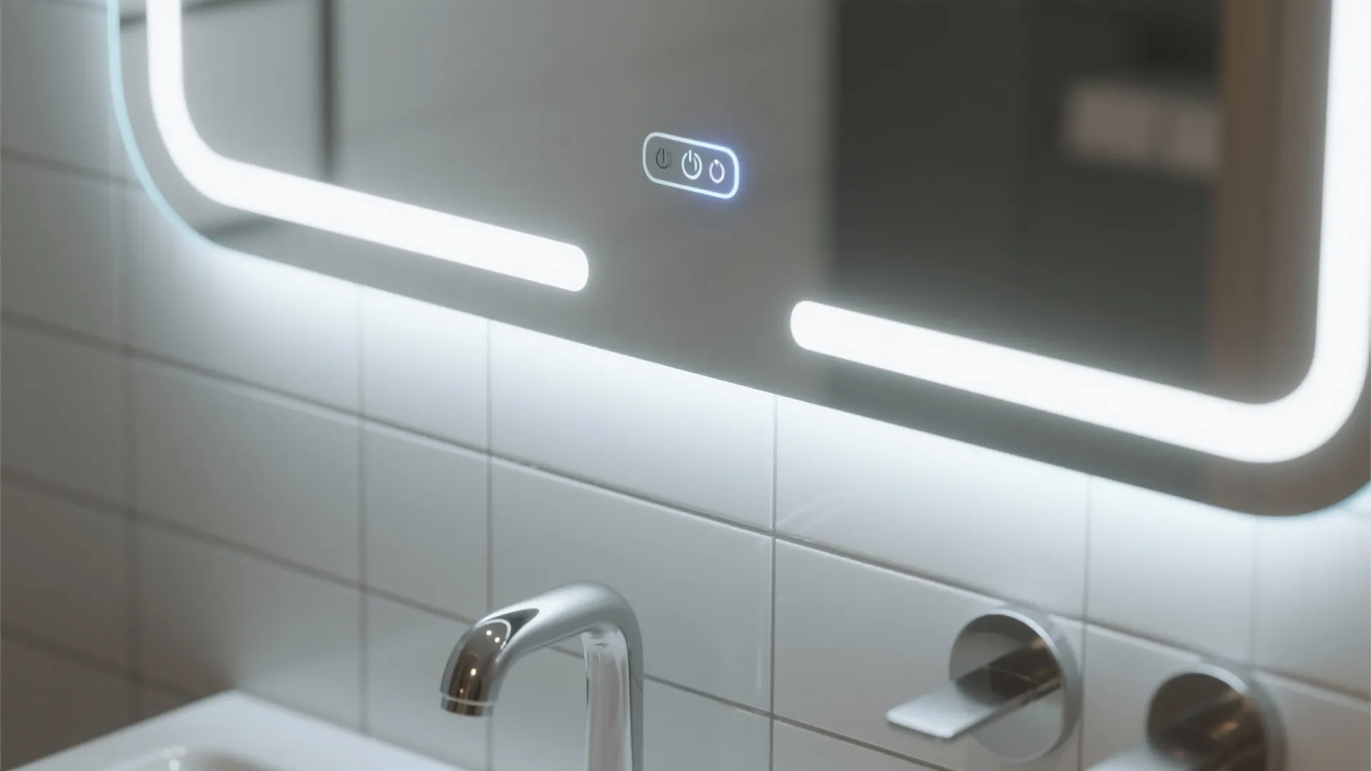 2. Backlit LED Mirrors for Even Light