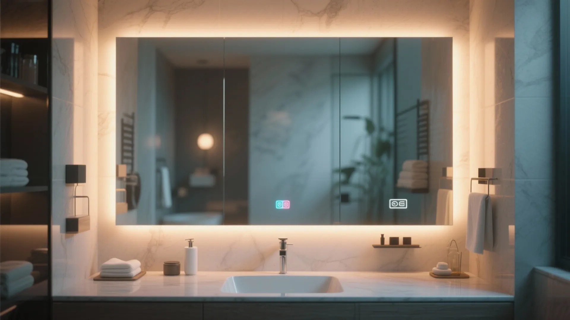 Backlit LED Mirrors