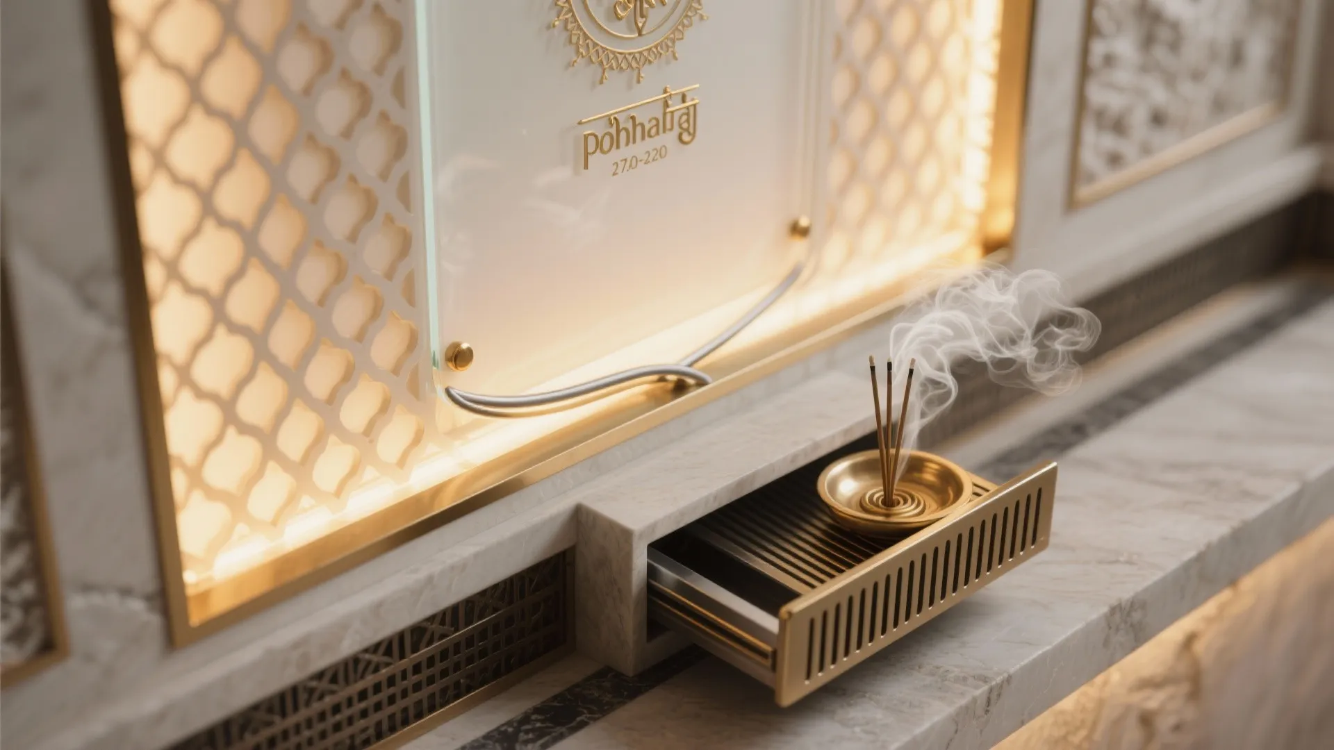 Light, Backdrop, and Breath: Backlit Panels With Vent-Friendly Design