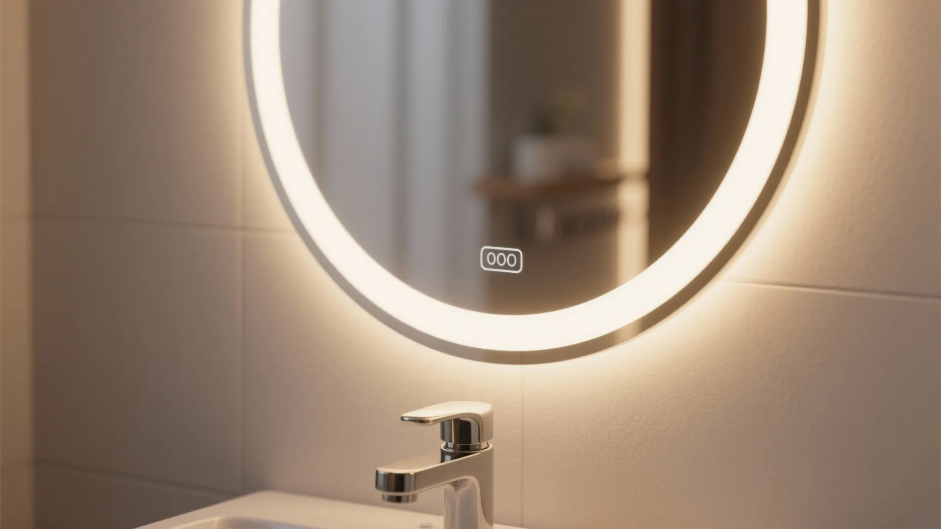 4. Backlit Mirrors for Luxe Appeal