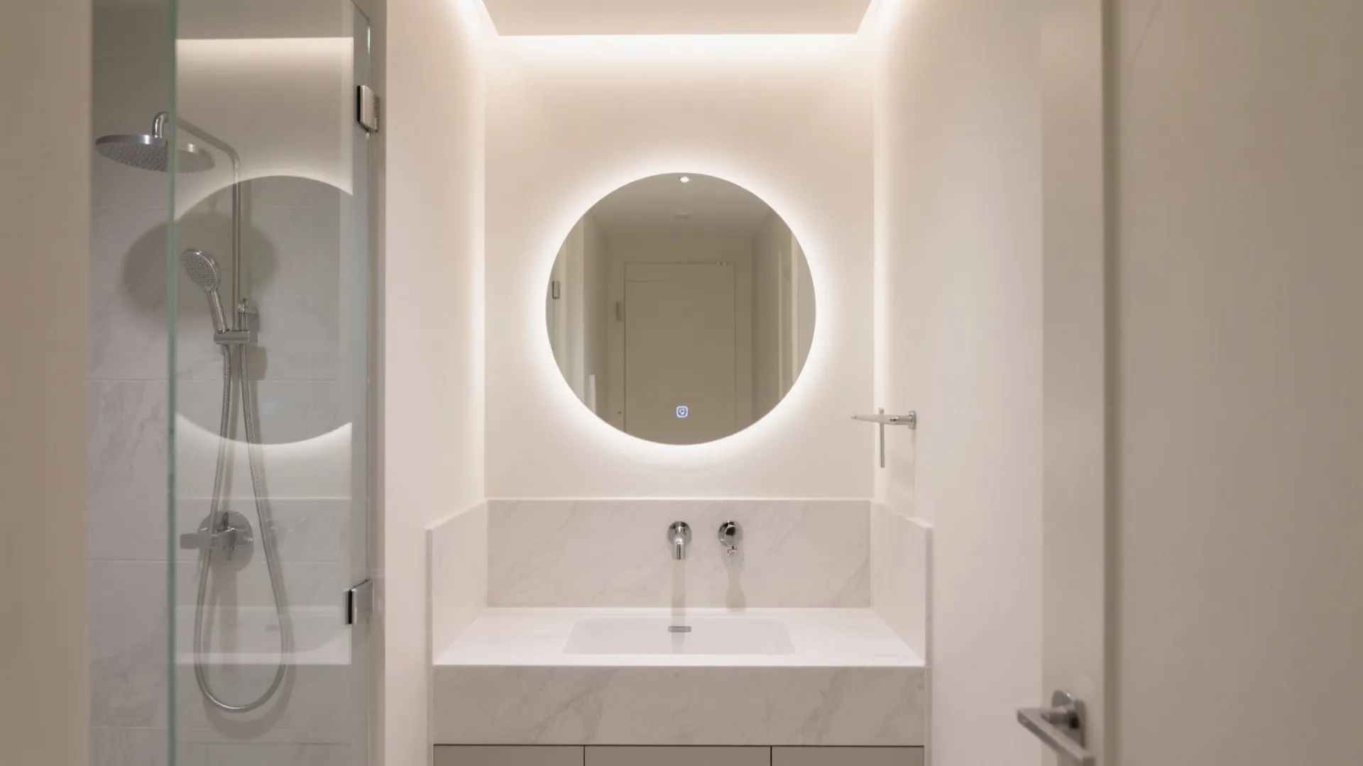 Backlit Mirrors and Light Lines That Flatter Faces