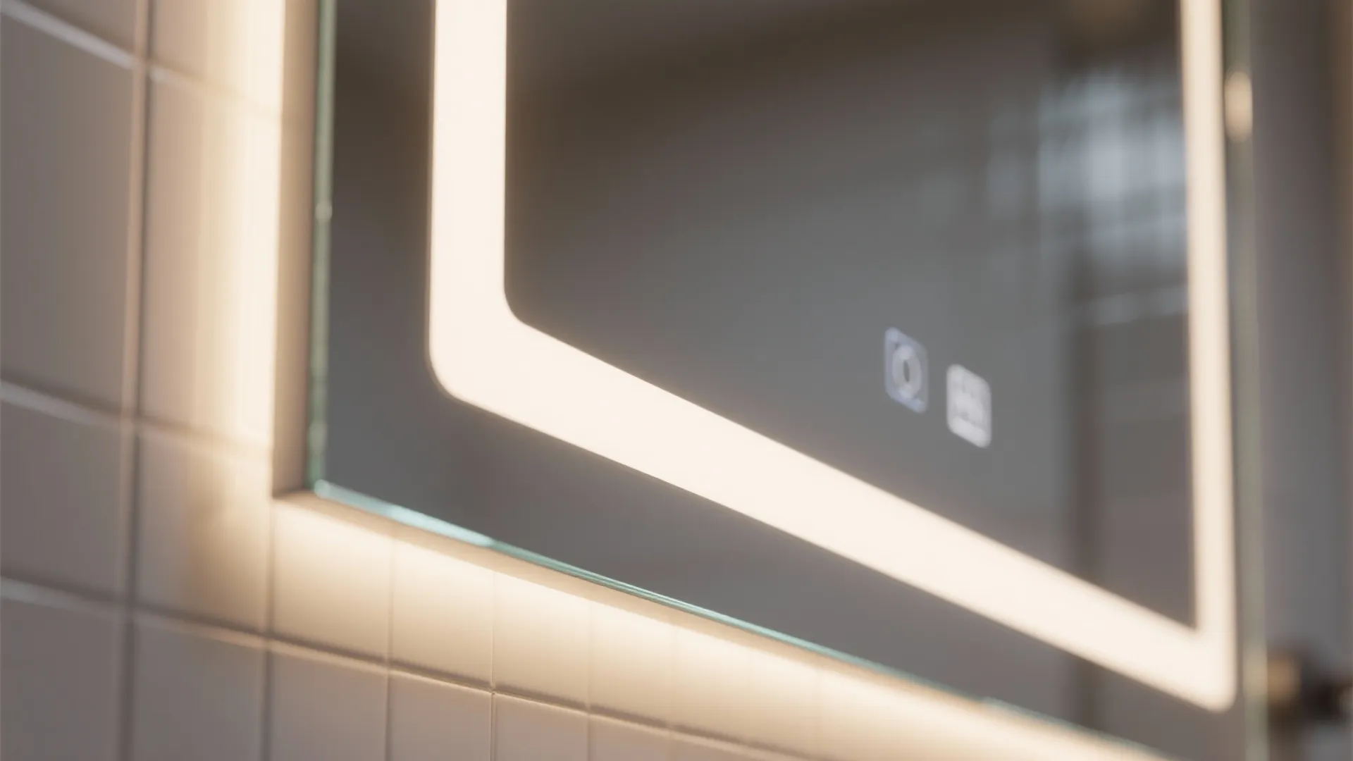 1. Backlit mirrors for flattering, shadow-free lighting