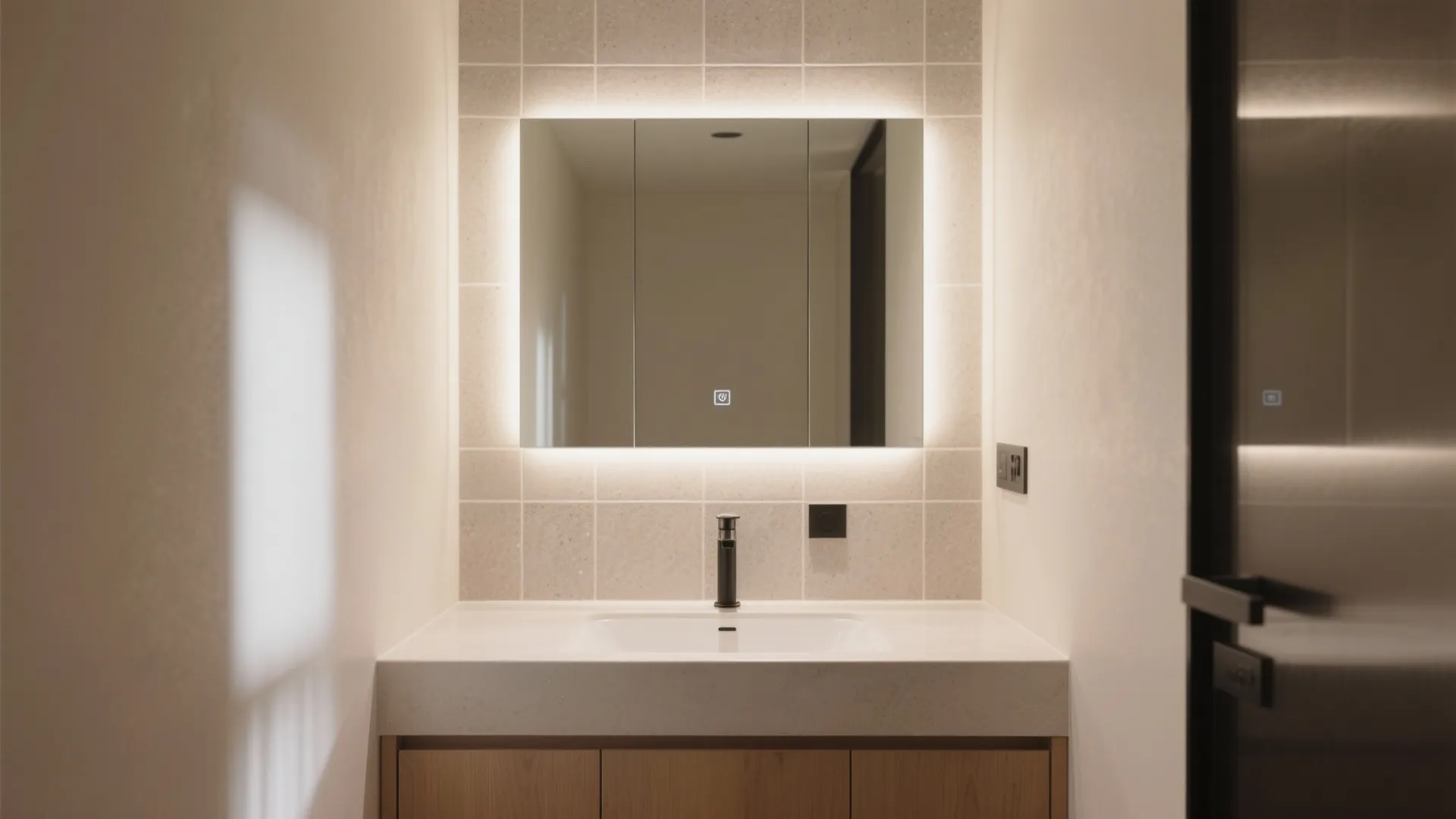 Backlit Frameless Mirrors: Hotel Glow Without Glare