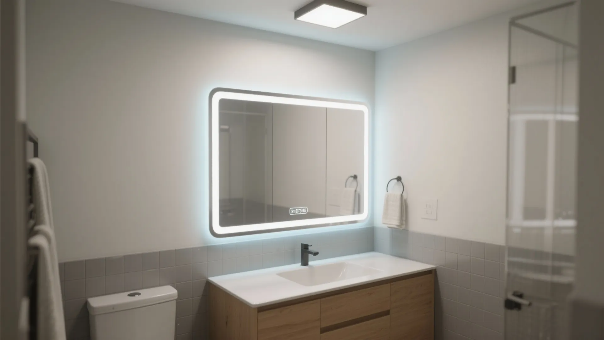 Backlit Mirrors and Edge-Lit Panels for Instant Visual Depth