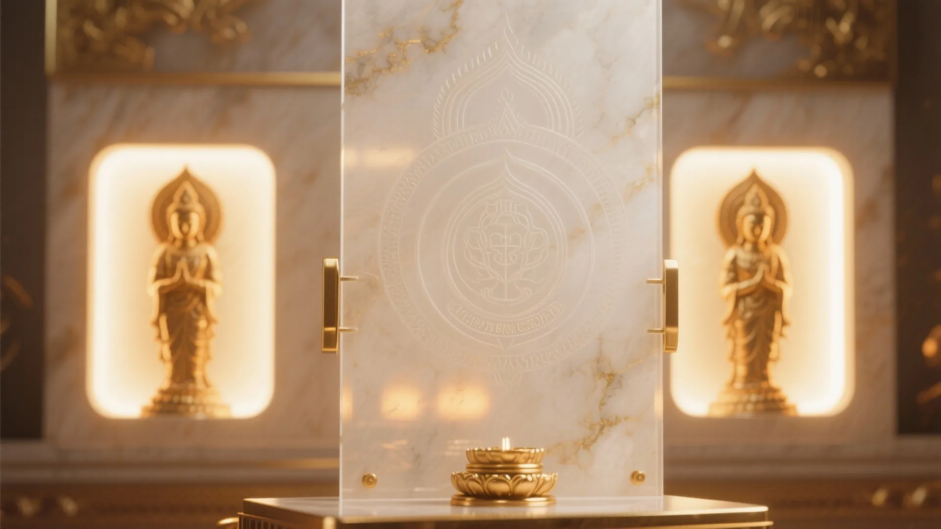 Backlit Panel: Onyx, Acrylic, or Frosted Glass