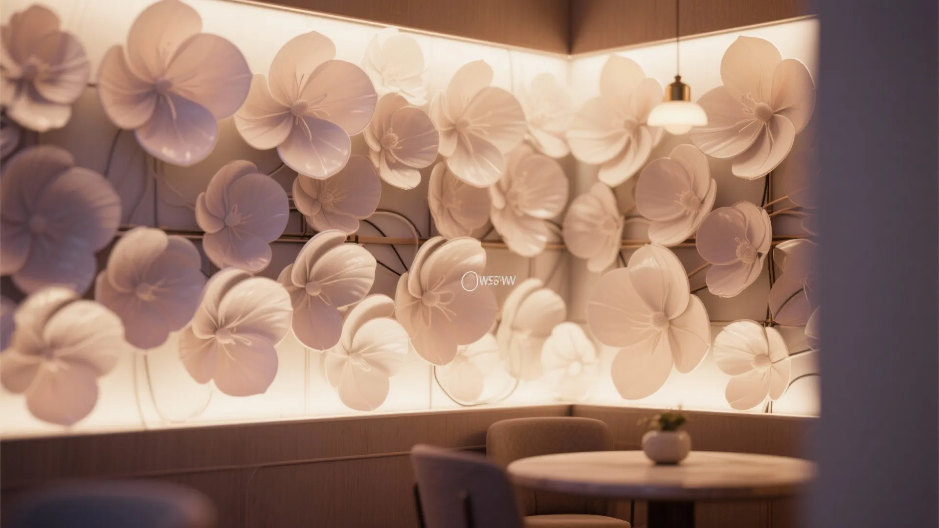 3. Backlit Petal Panels