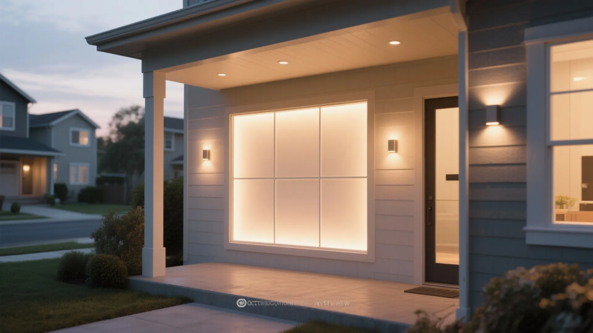 2. Backlit Panels for Subtle Glow