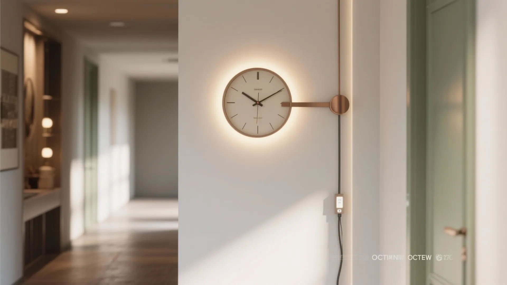 Backlit Smart Clocks for Ambient Glow