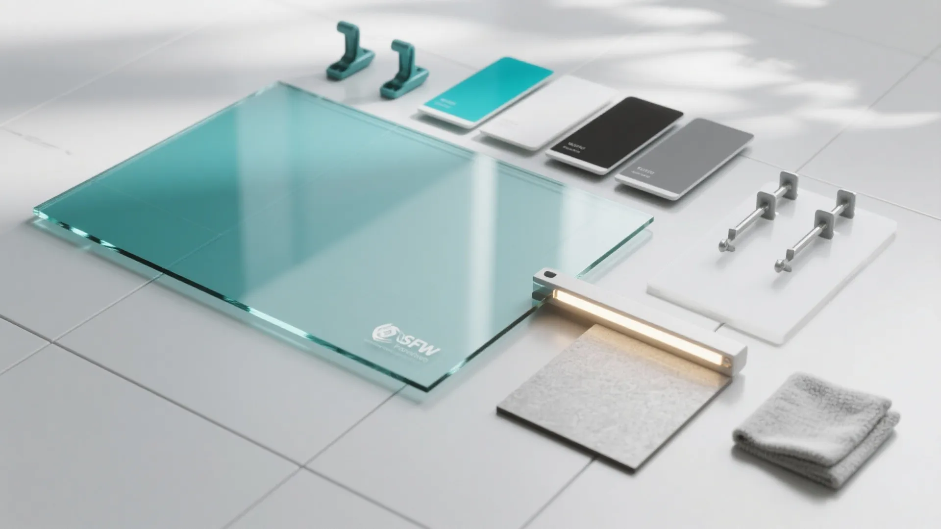 Back-Painted Glass Feature Walls