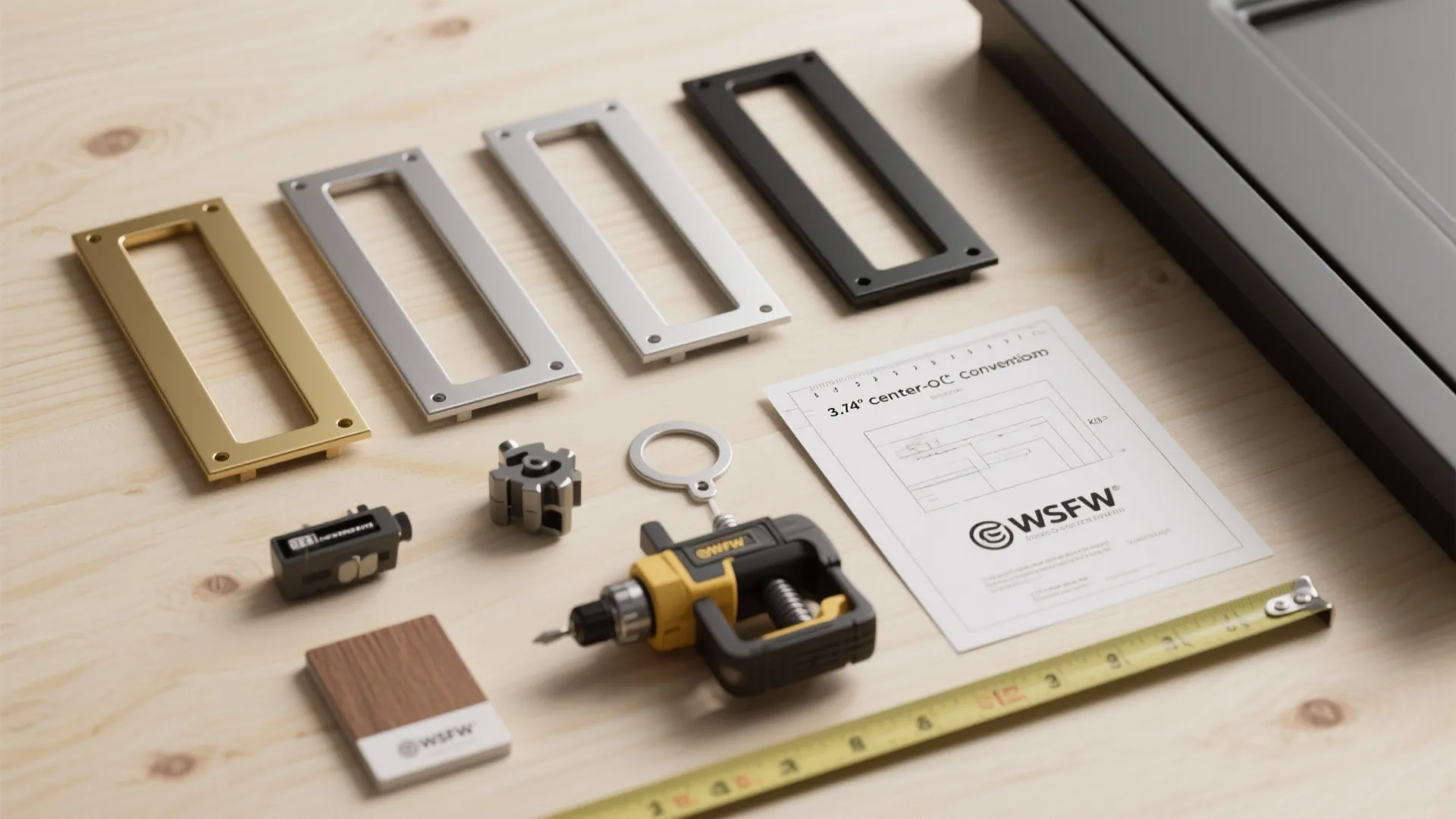 5. Slim backplates to cover extra holes