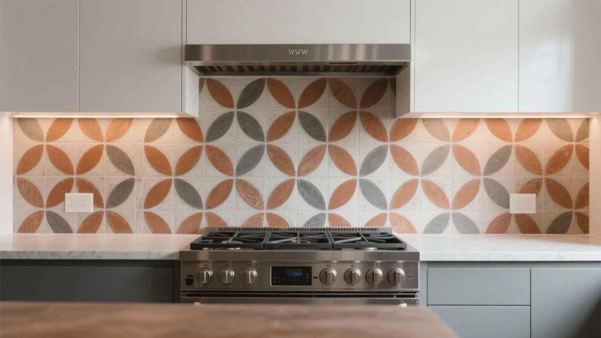 2. Make the Backsplash the Accent