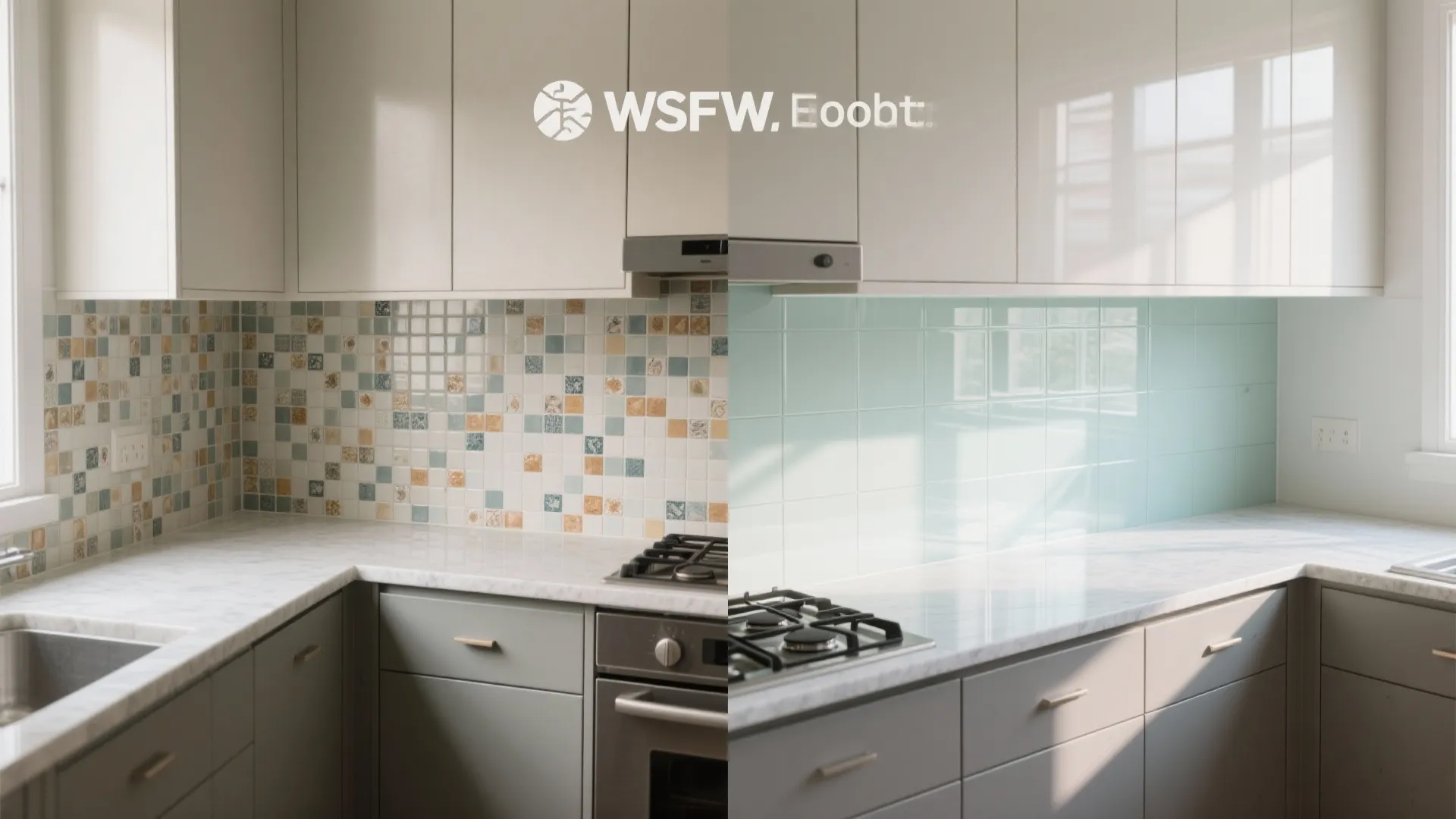 The Clear Trick: Glass Backsplash for Light and Depth