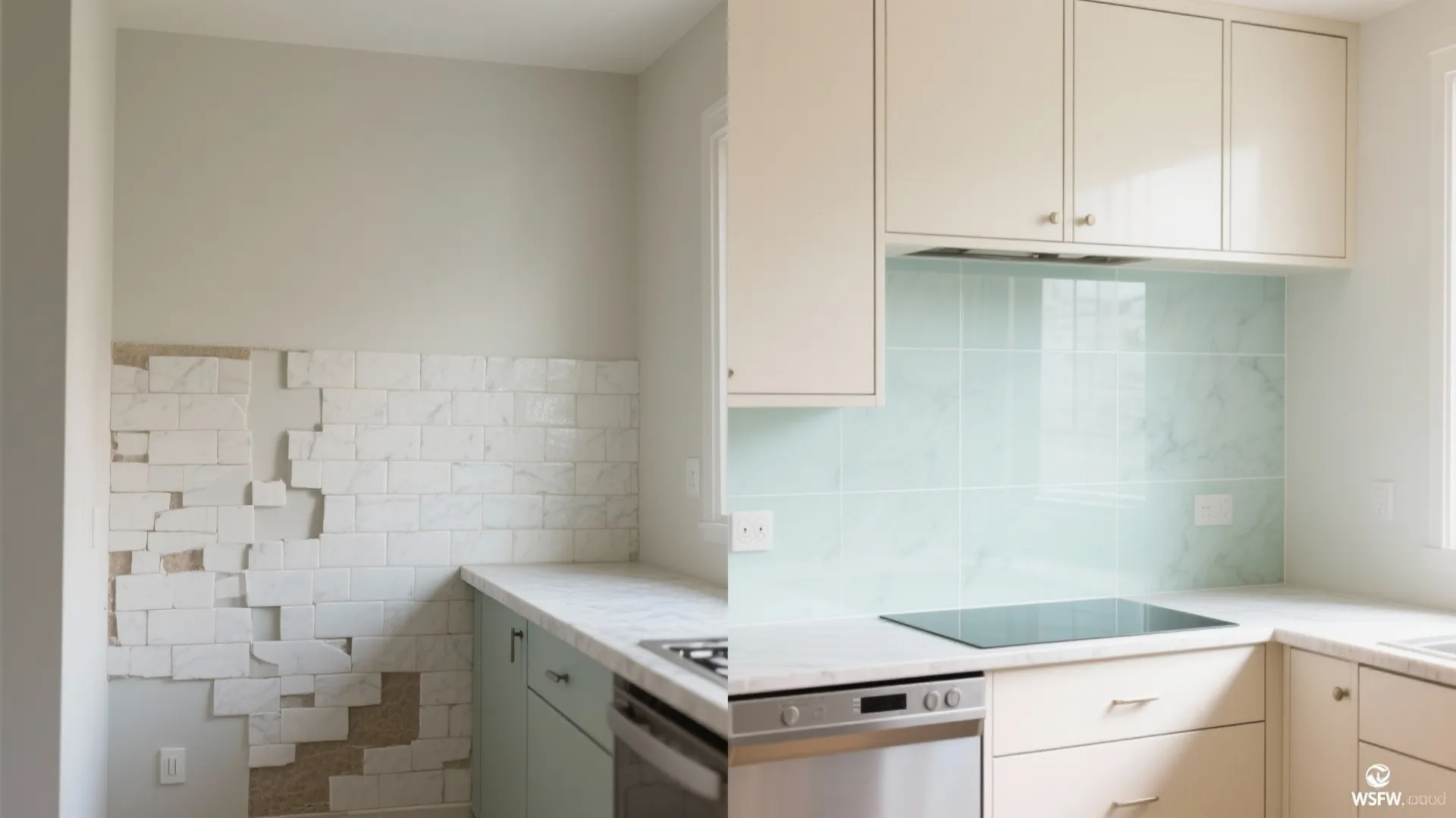 Light-Bouncing Materials and a Seamless Backsplash