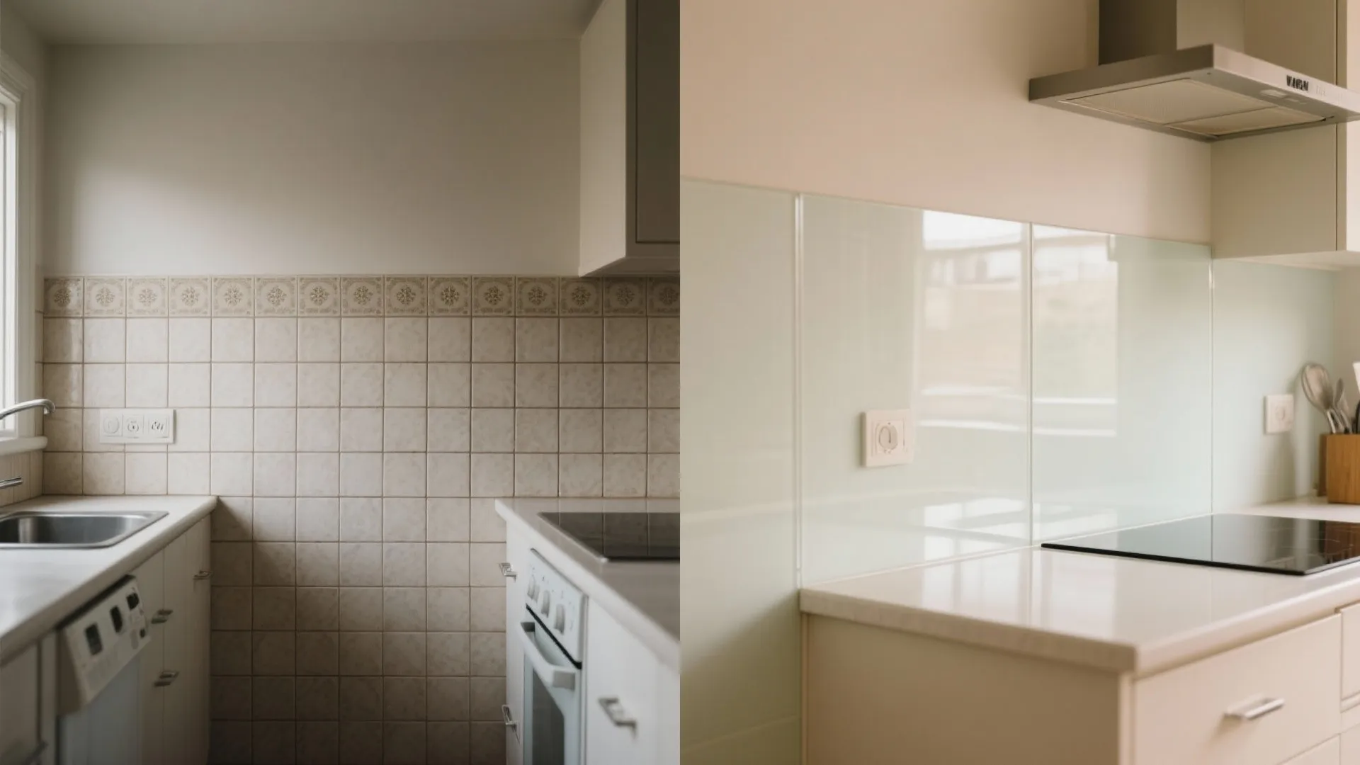 Glass Backsplashes for Brighter Kitchens