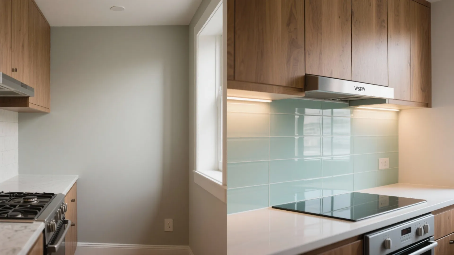 Glass Backsplash Light Boost