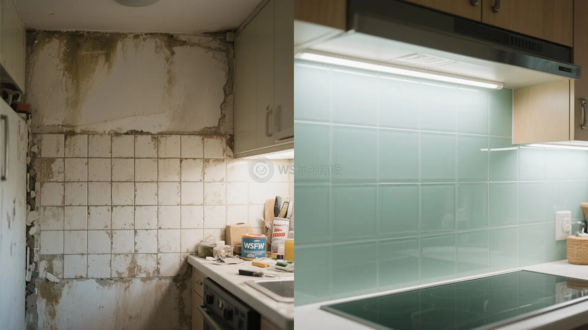 Glass Backsplash for Light, Depth, and Easy Cleaning