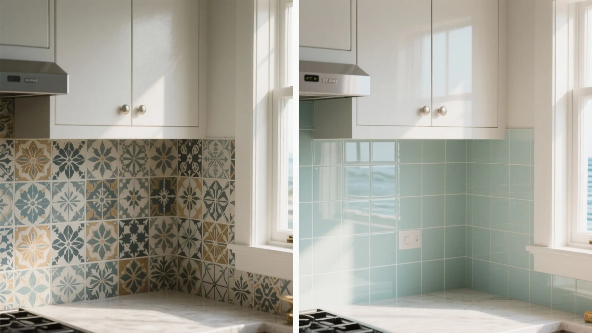 Light Bounces Better: Glass Backsplash and Glossy Surfaces