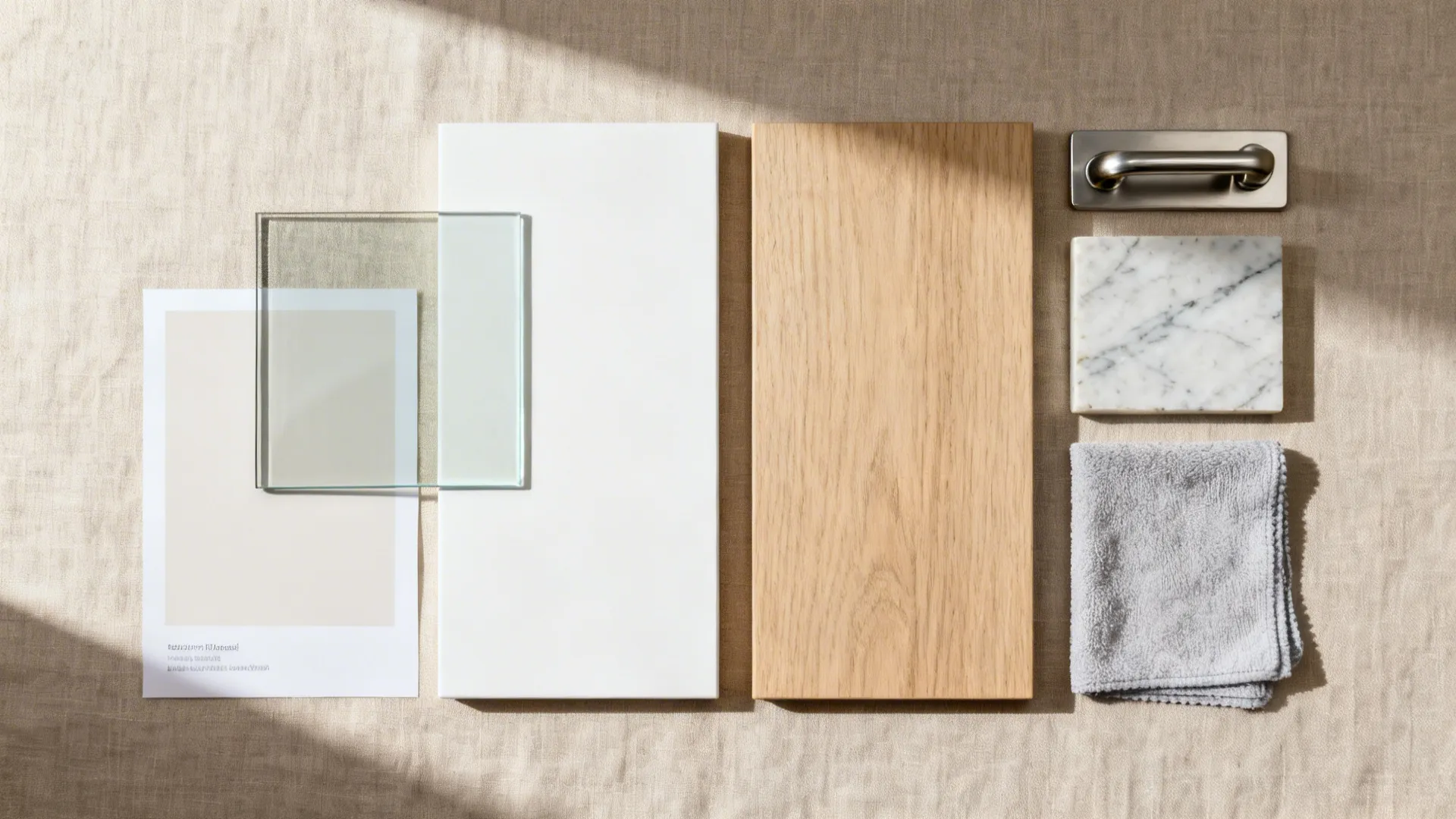 Glass Backsplash for Light and Depth