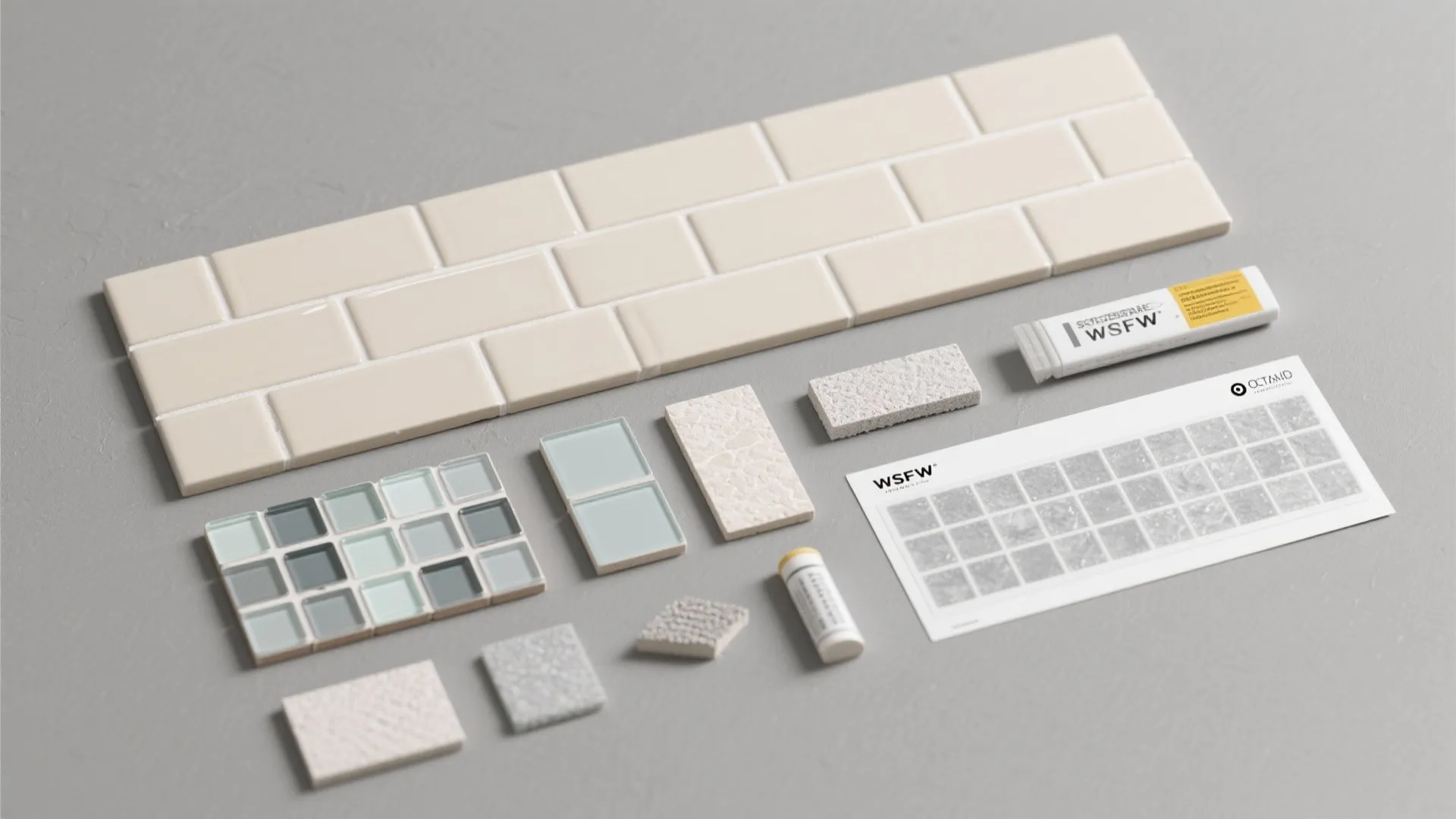 3. Choose a backsplash that bridges grey and white