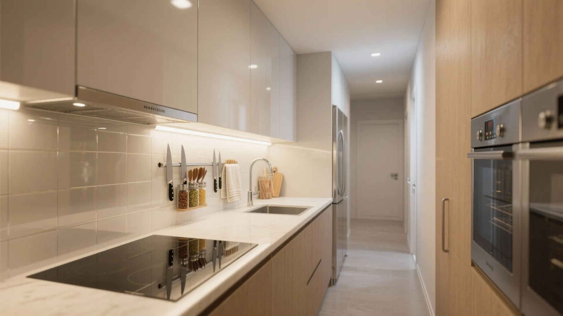 Smart Kitchen Backsplash Walls for Small Spaces