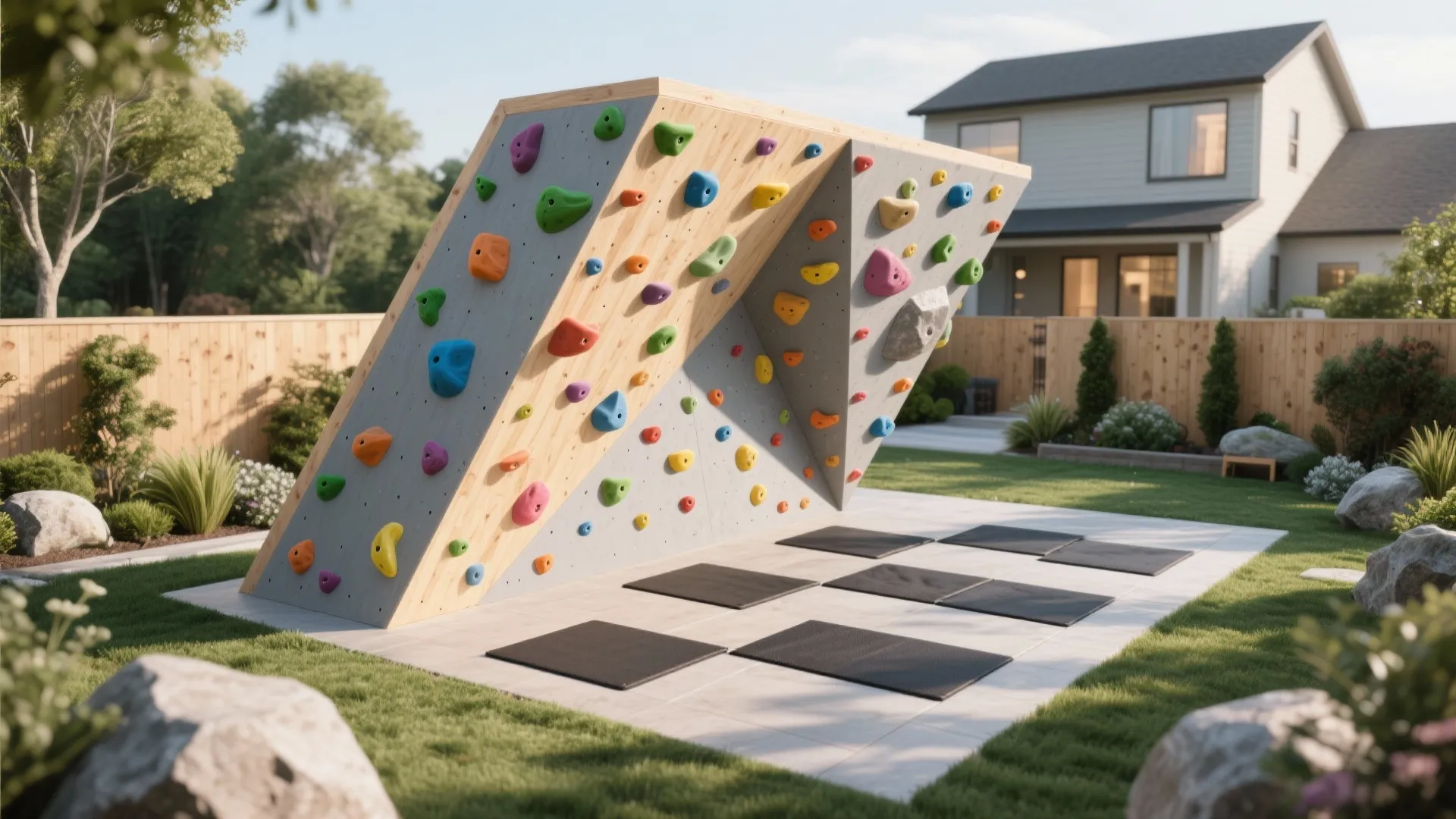 Backyard Climbing Wall DIY: Build Your Own Adventure Space: 1 Minute to a Fast-Track Guide for Outdoor Fun