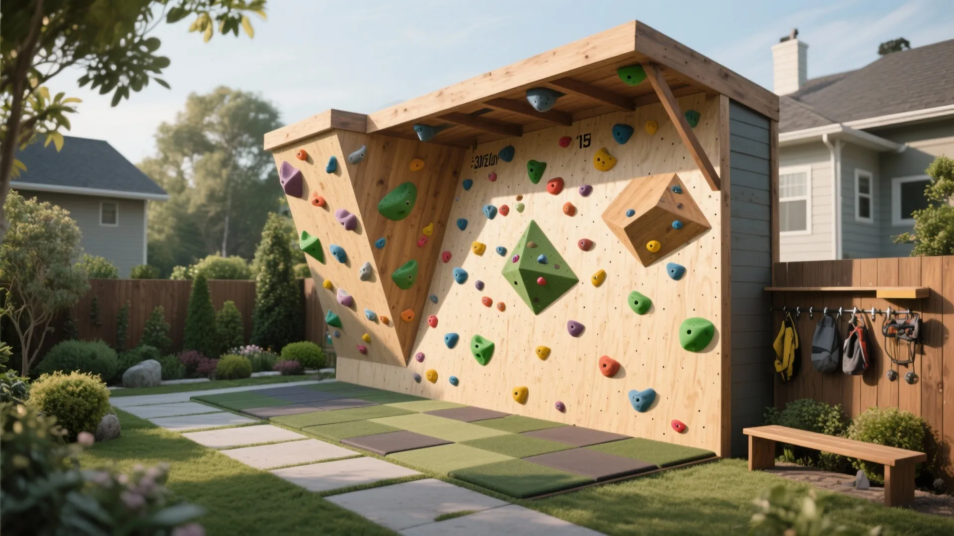DIY Backyard Rock Climbing Wall: The Ultimate Guide: Fast-Track Guide to Building Your Own Outdoor Climbing Wall