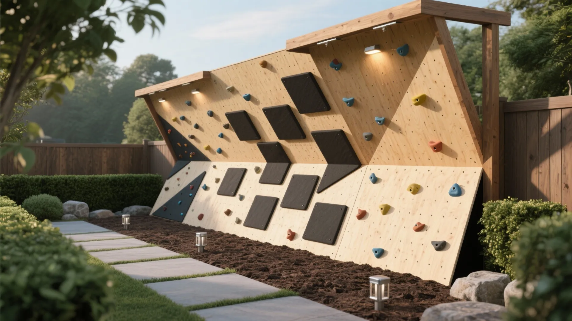 Outdoor Climbing Wall DIY: Step-by-Step Guide for Beginners: 1 Minute to Your Own Backyard Adventure Hub