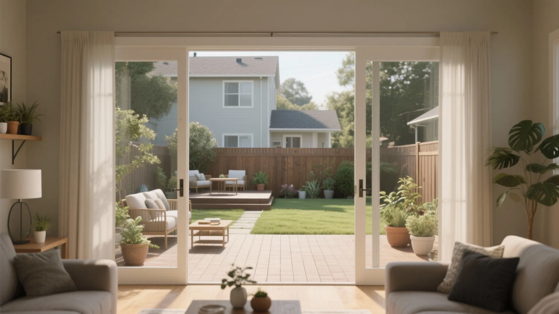 5) Outdoor space and expansion potential