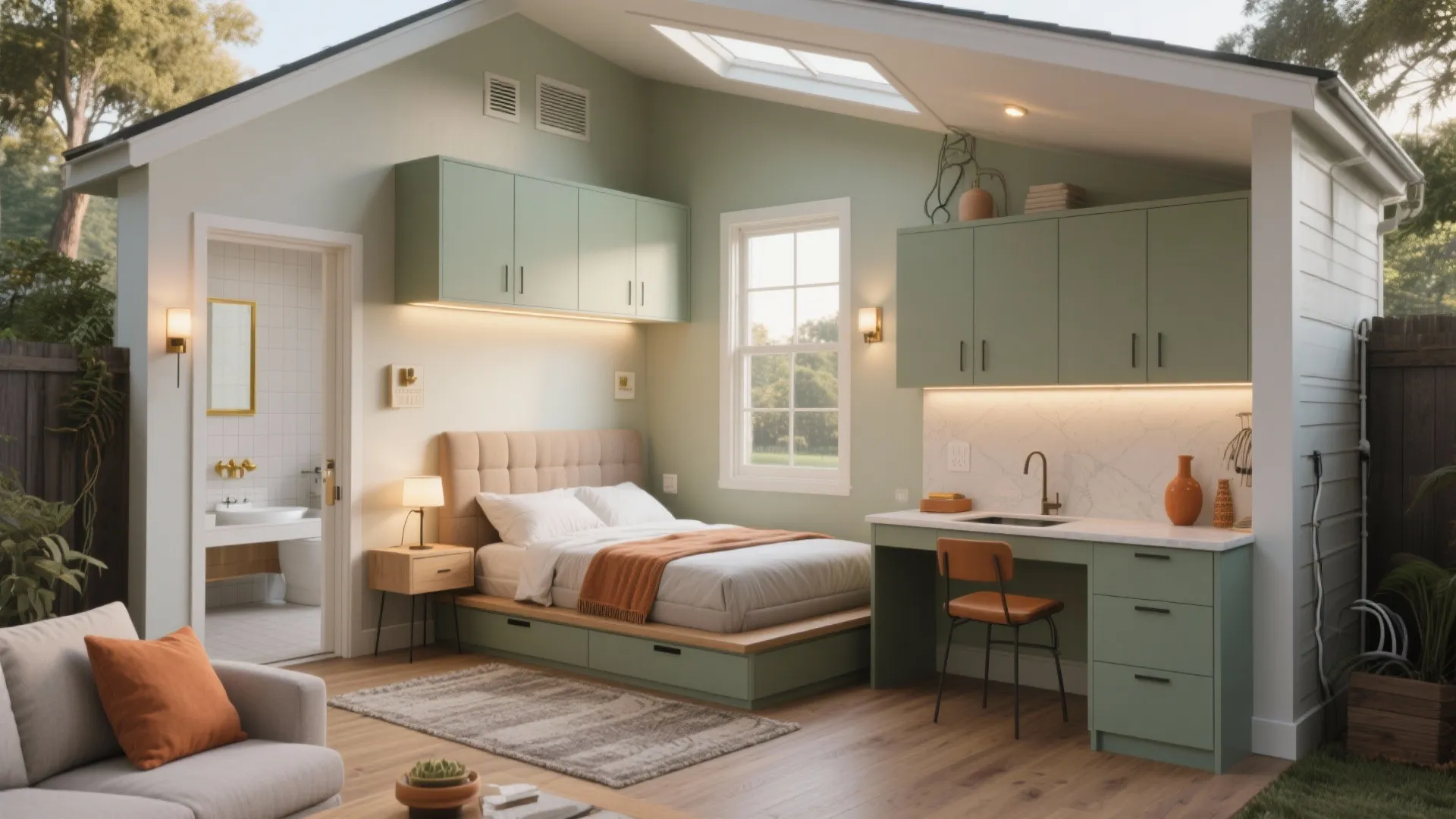 Small Guest House for Backyard: Smart Design Essentials: 1 Minute to Discover Space-Saving Guest House Ideas