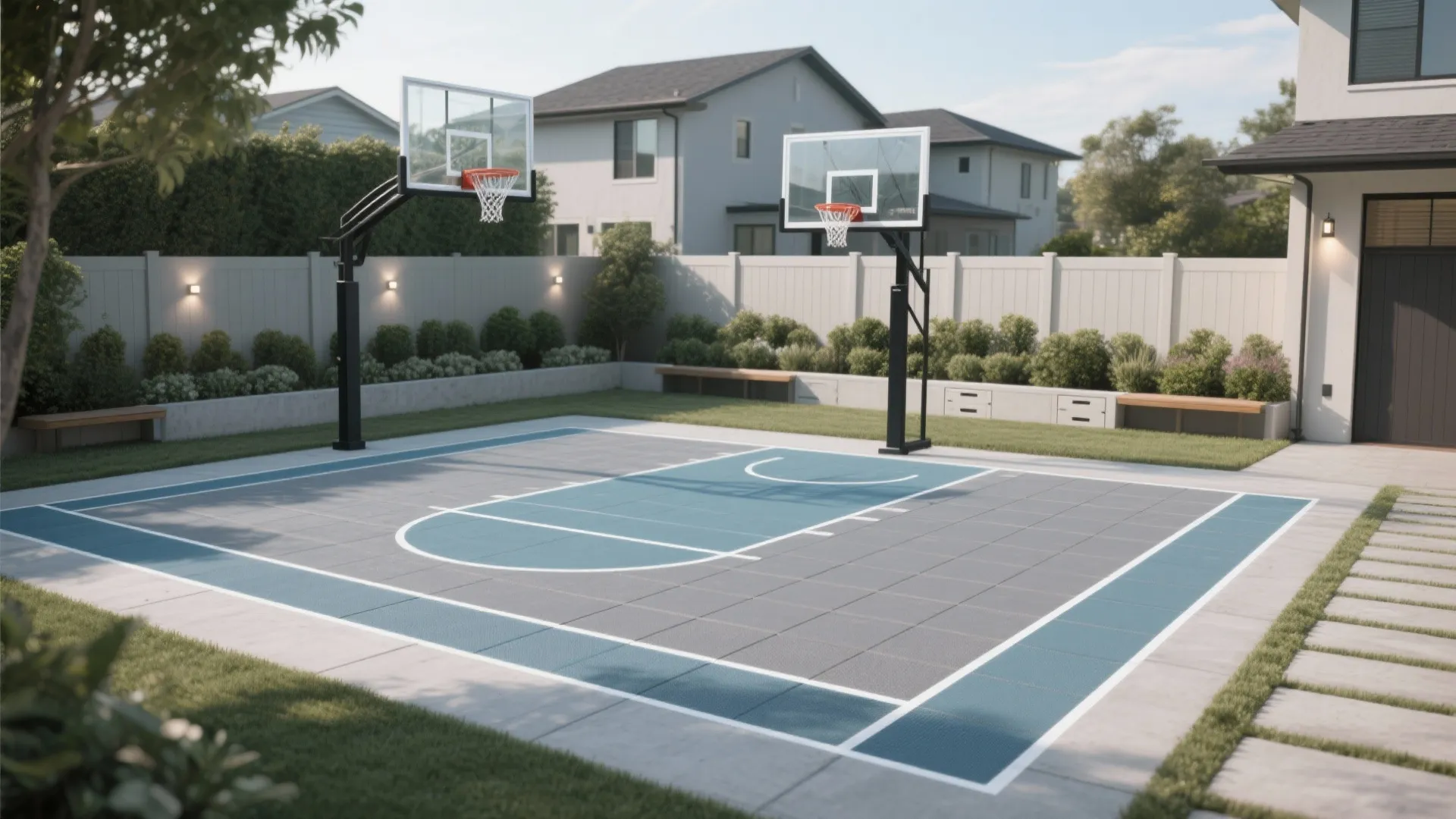 DIY Home Basketball Court: Step-by-Step Design Guide: 1 Minute to Plan Your Home Court—Simple Steps for Big Impact