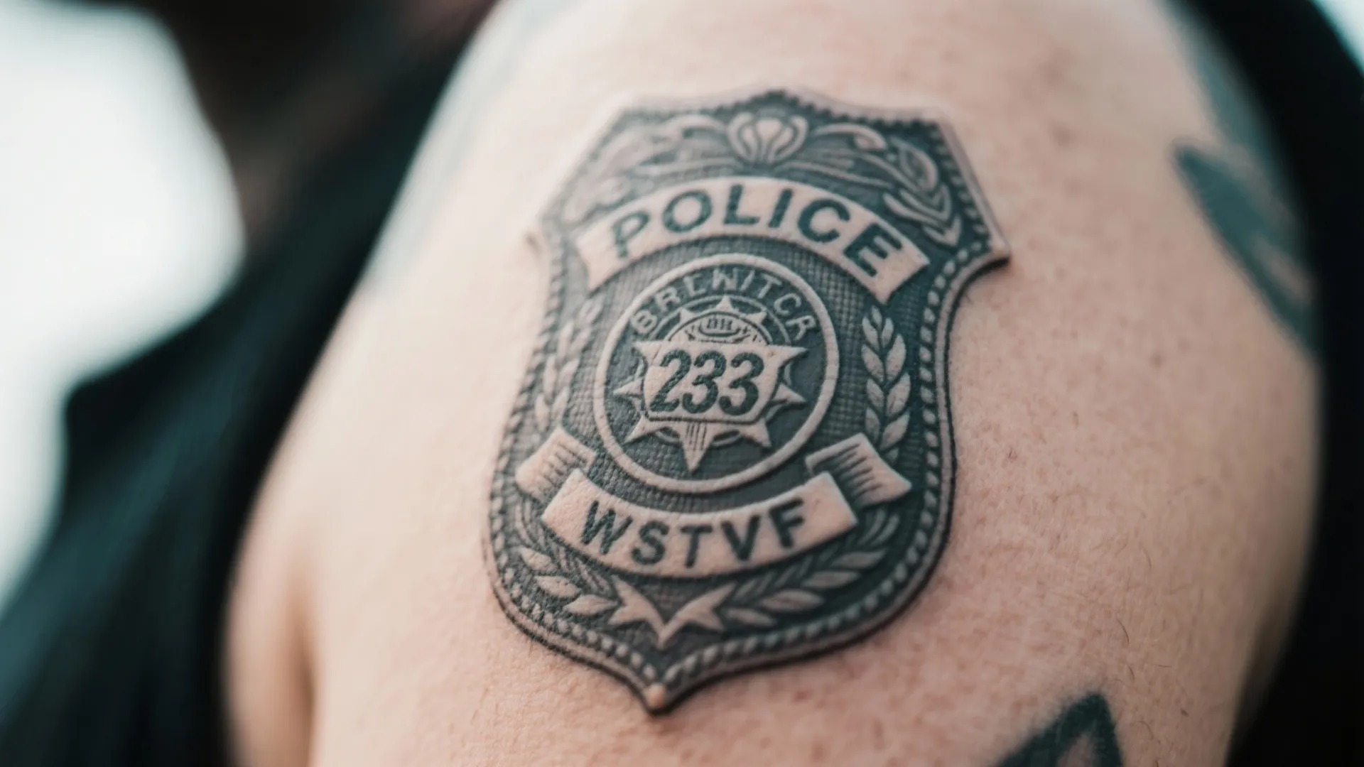 10 Creative Police Officer Tattoo Ideas, image size:1920x1080