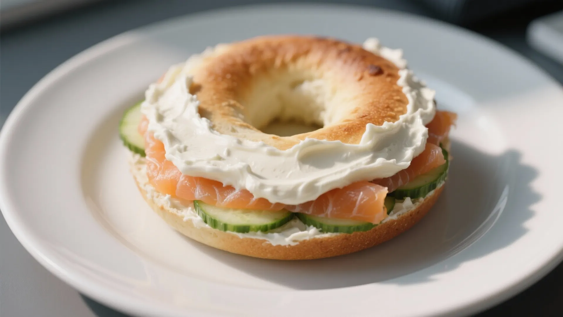 8. Bagel Thin with Smoked Salmon
